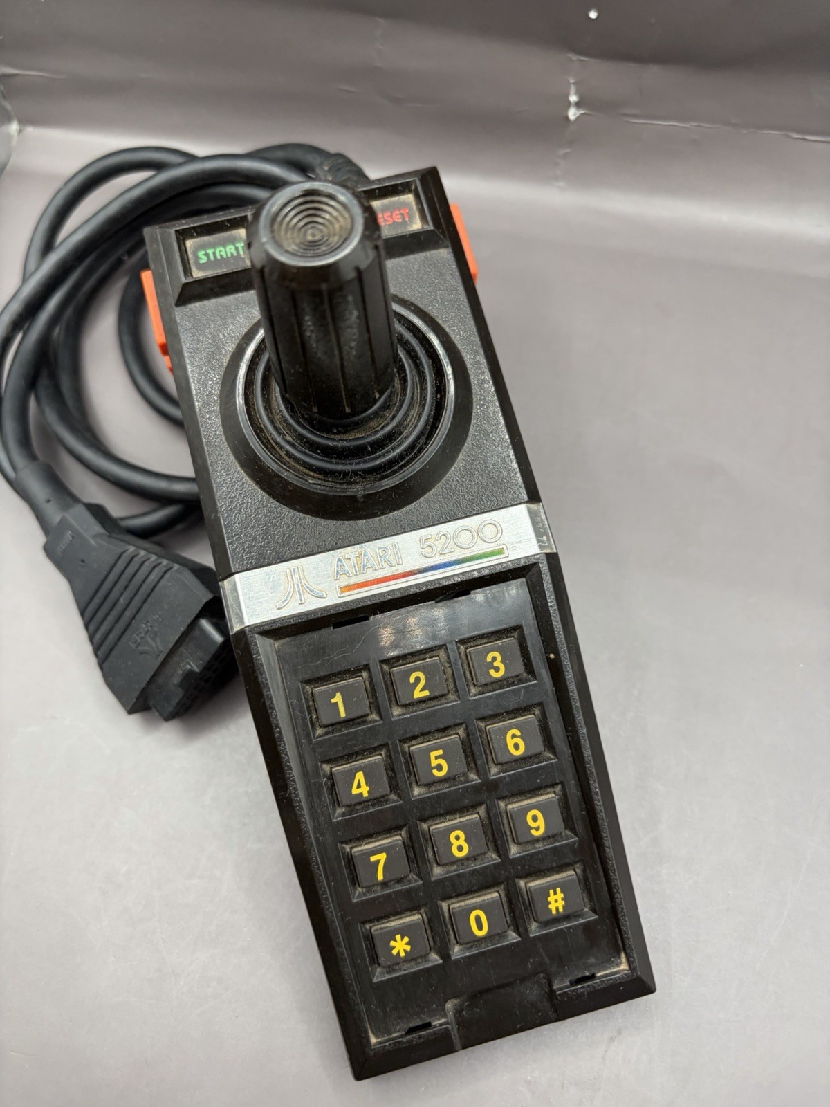 Vintage OEM Atari 5200 Console Controller Keypad Joystick EP 163 Untested