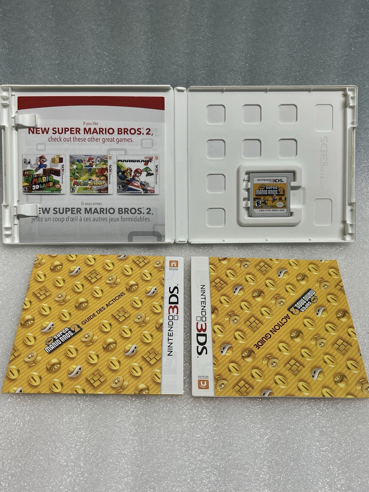 New Super Mario Bros 2 3DS 2012 Complete CIB Tested