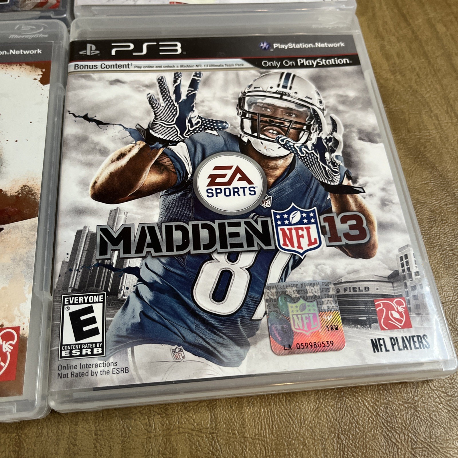 LOT OF 6 PS3 SPORTS GAMES MLB The Show NBA 2K NHL Madden NFL 11 12 13 Bundle
