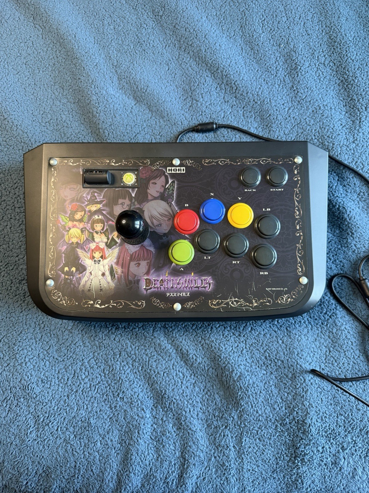 Deathsmiles CAVE SHMUP HORI Arcade Stick Xbox 360 CIB VERY RARE!!!