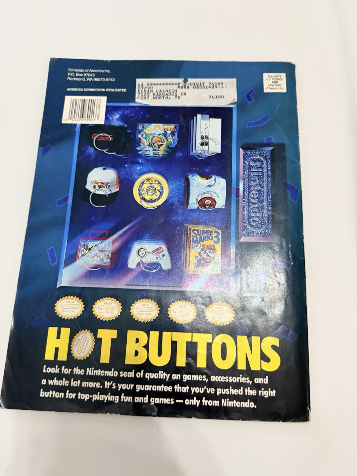 Nintendo Power Vol 20 Mega Man III 3 1991 w/ Bart Simpson Poster ATTACHED!