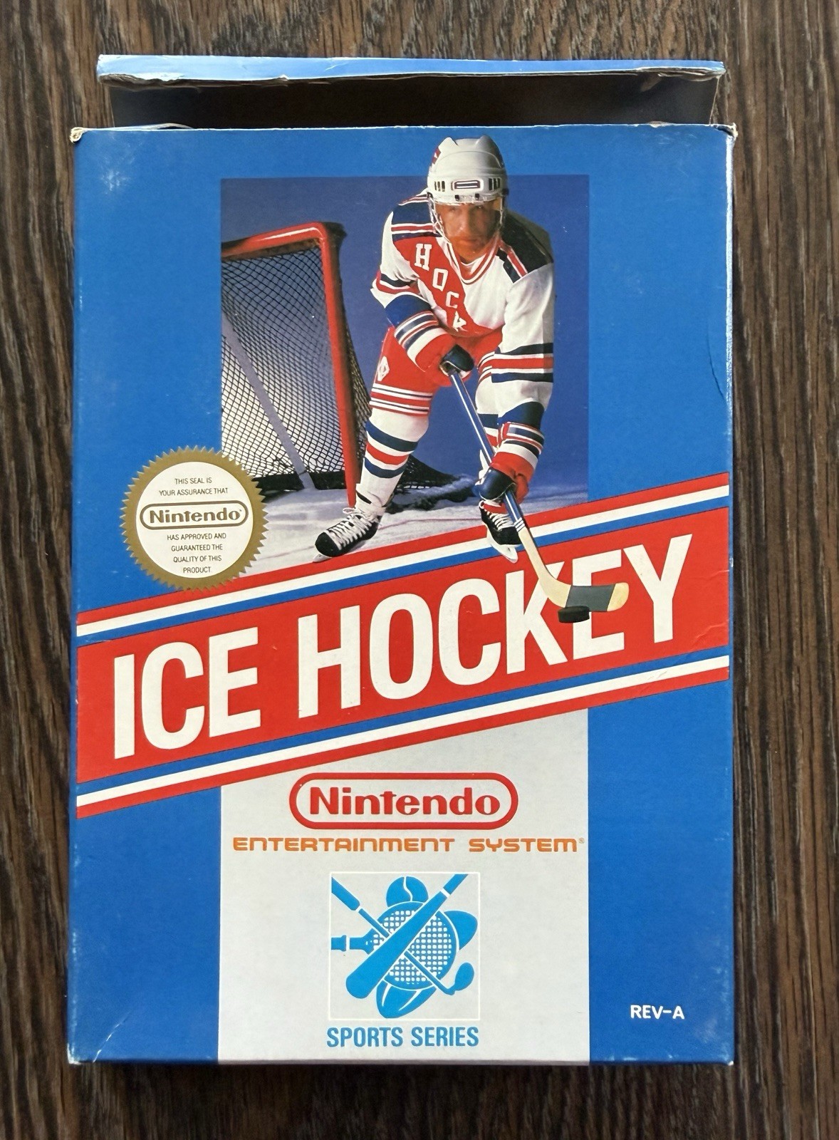 Ice Hockey BOX & FOAM ONLY (Nintendo, NES 1988) Combine Shipping on Multiple
