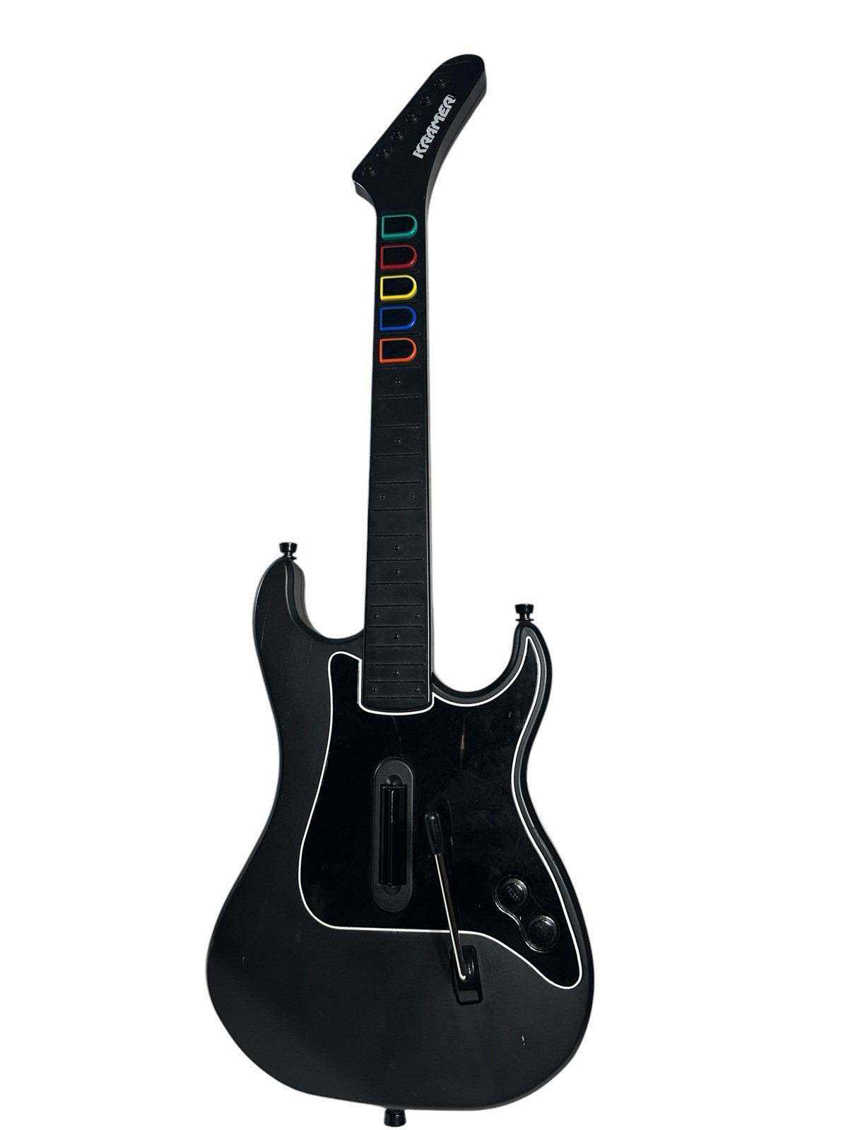 RedOctane Kramer Striker Wireless Guitar Controller PS2 Guitar Hero Black PS3