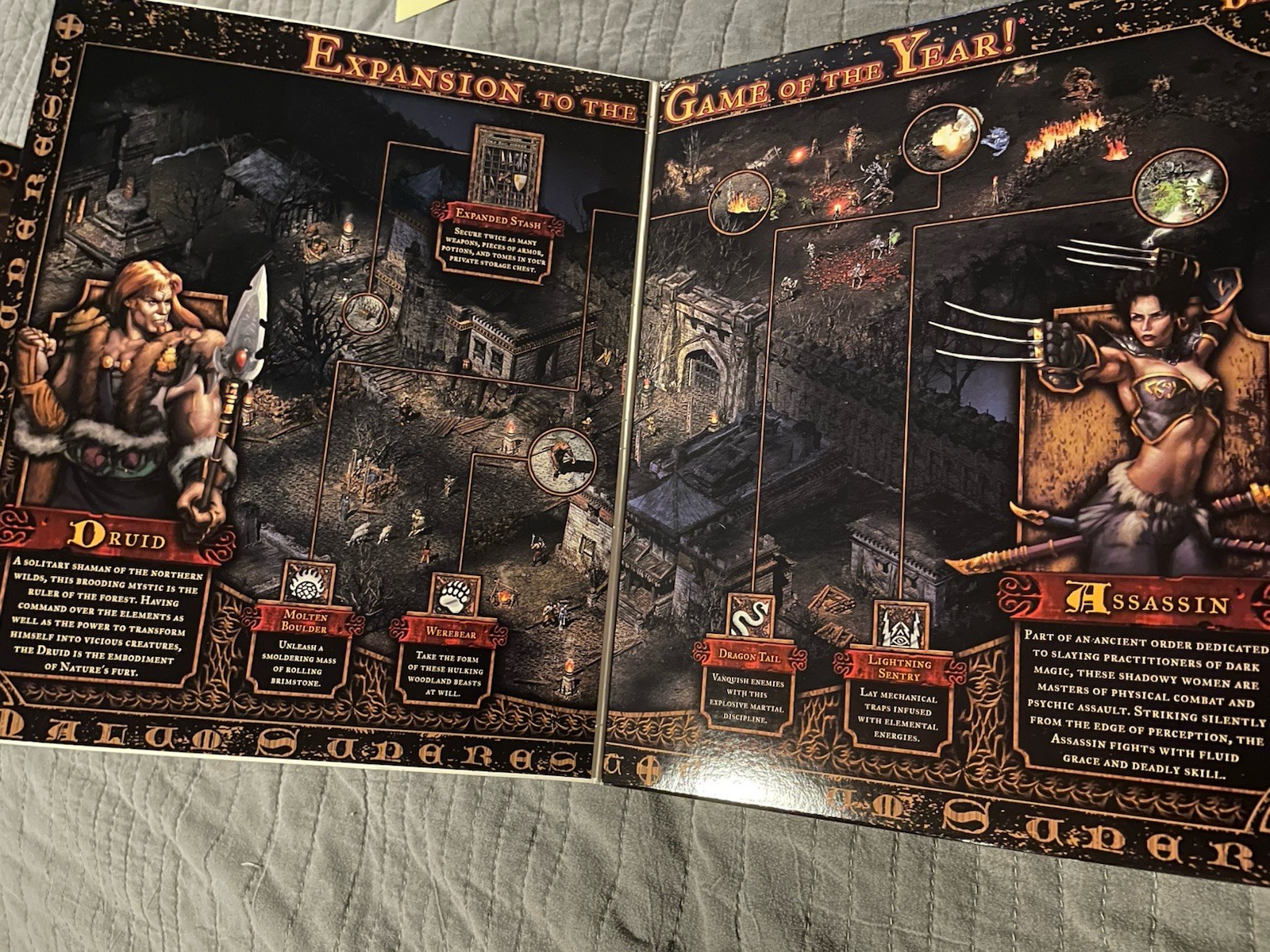 Diablo2 & Diablo2 Expansion set lord of destruction W/Manuals, Product Manuals