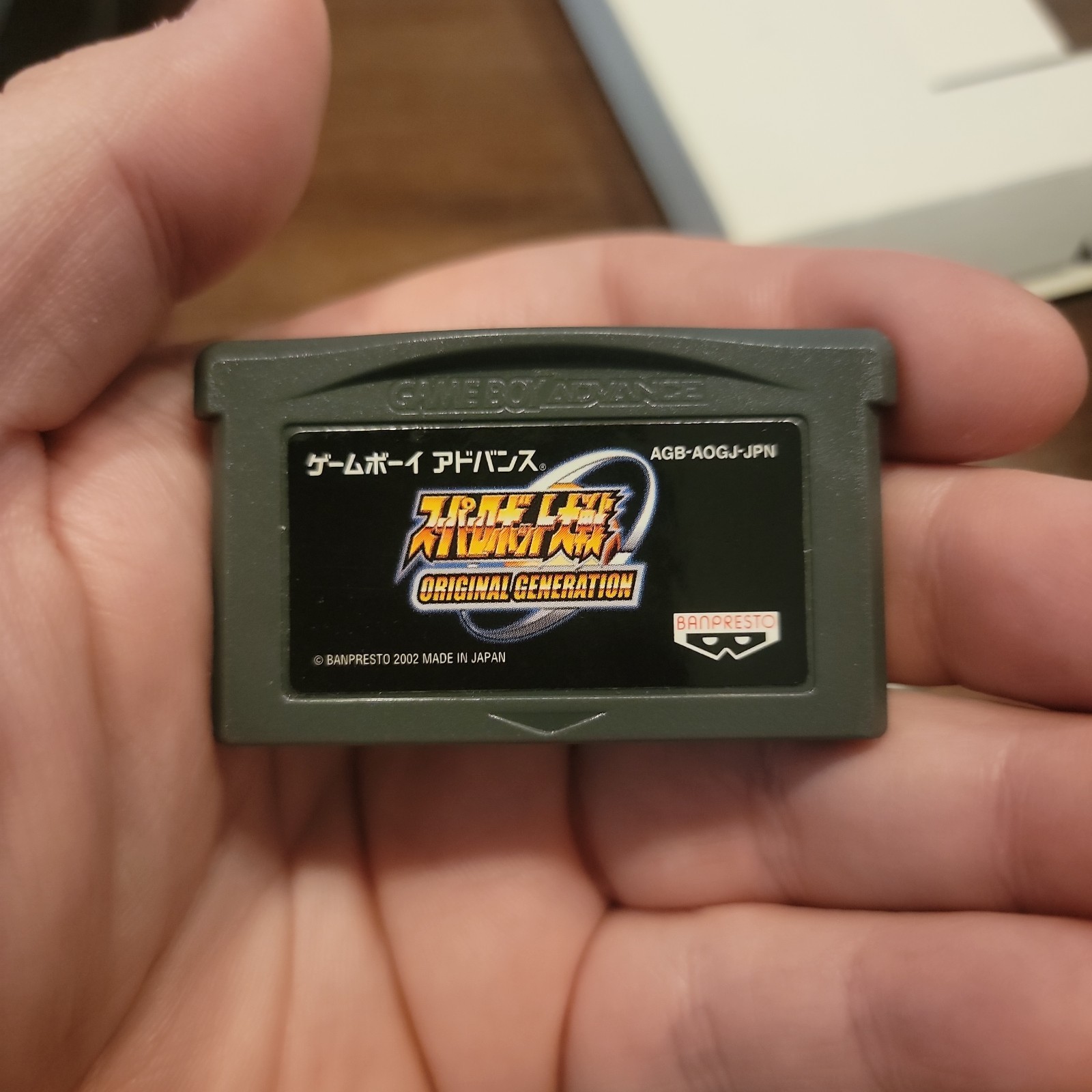 SUPER ROBOT WARS Original Generation (Gameboy Advance) Japan – Authentic –