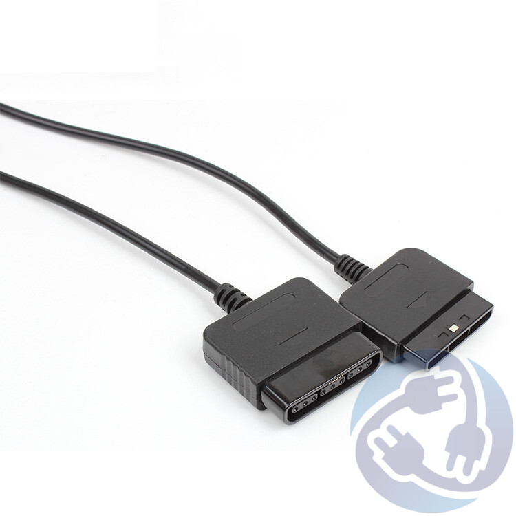 Lot – 2X 6 ft Controller Cord Extension Cable for Sony PlayStation 2 PS2 / PS1