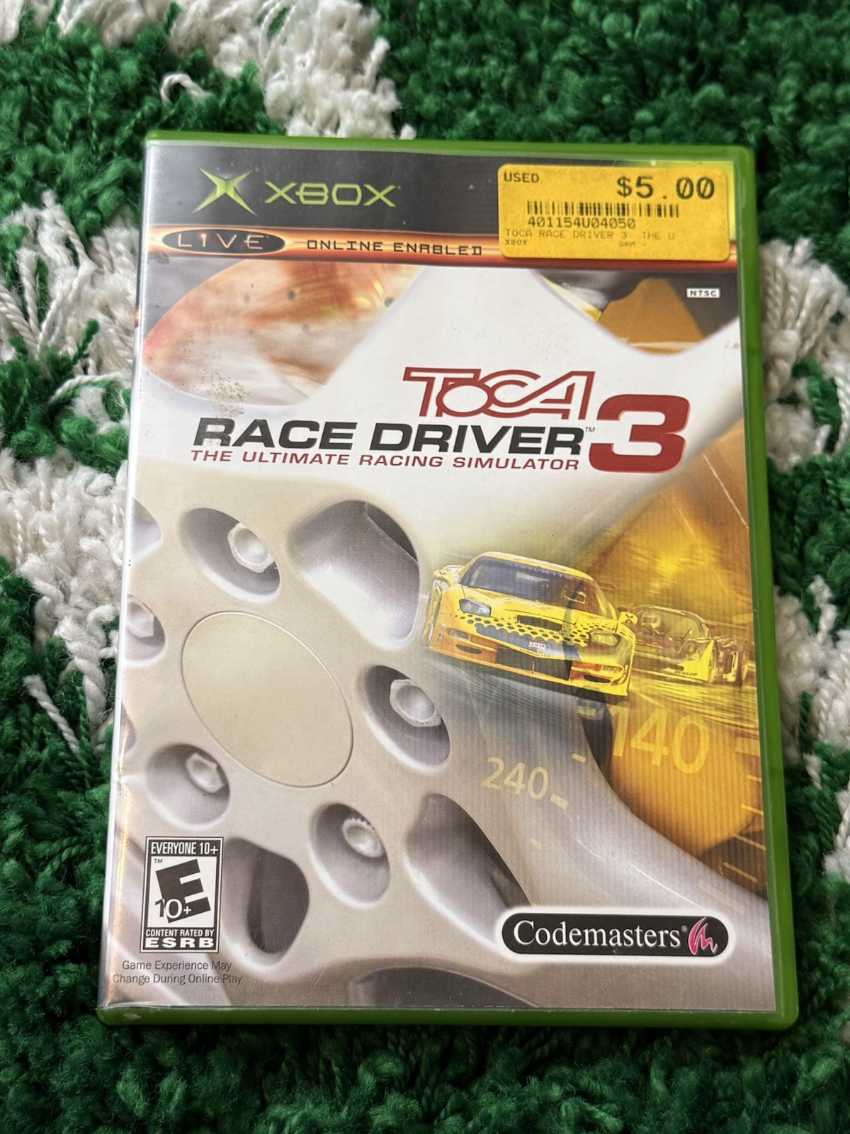 Toca Race Driver 3 – Microsoft Xbox Tested Complete CIB
