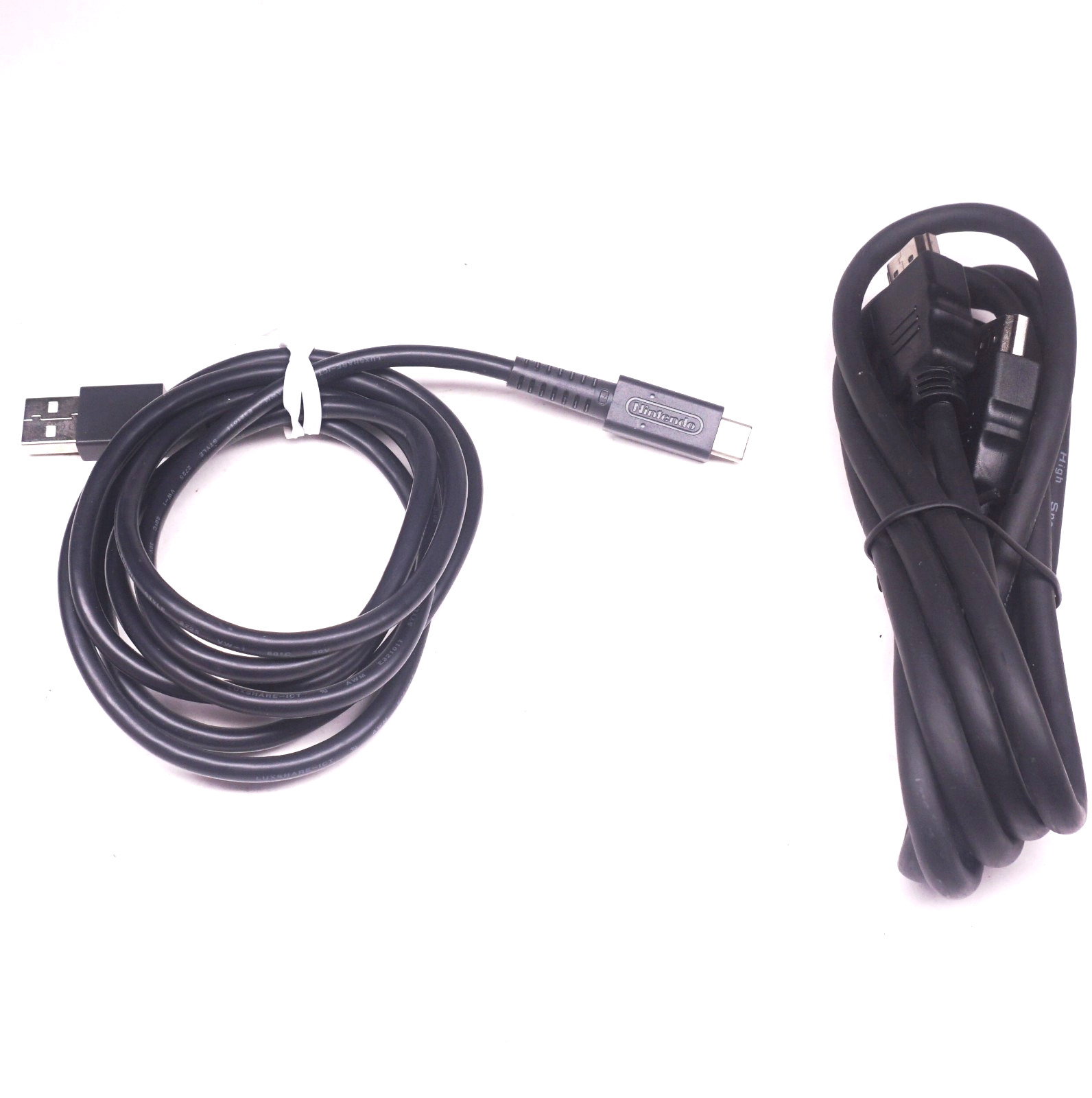 Nintendo Switch HAC-010 Official USB Controller Charging Cable + Generic HDMI
