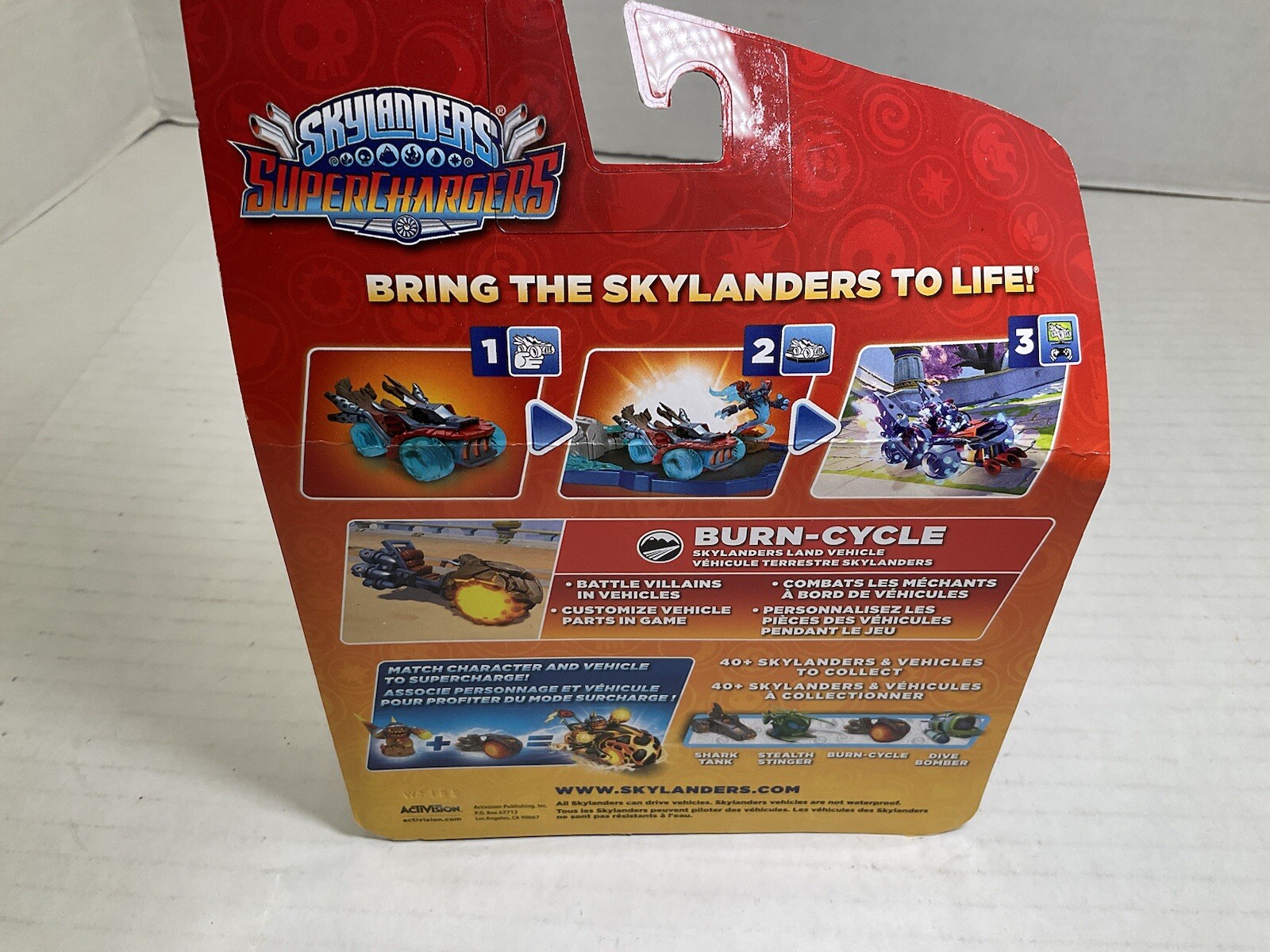 Skylanders SuperChargers Burn Cycle NEW SEALED