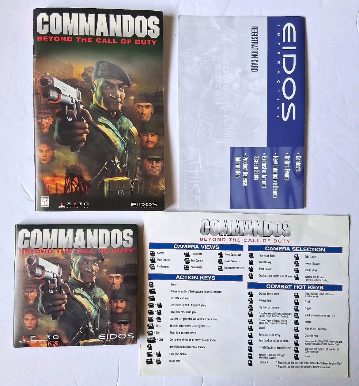 Eidos Computer Wargame Commandos – Beyond the Call of Duty VG/EX