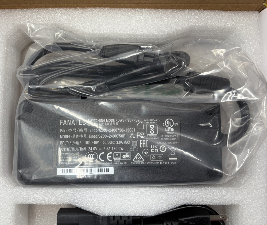 FANATEC CSL DD WHEEL BASE DIRECT DRIVING SIMULATOR WITH BOOST KIT 180