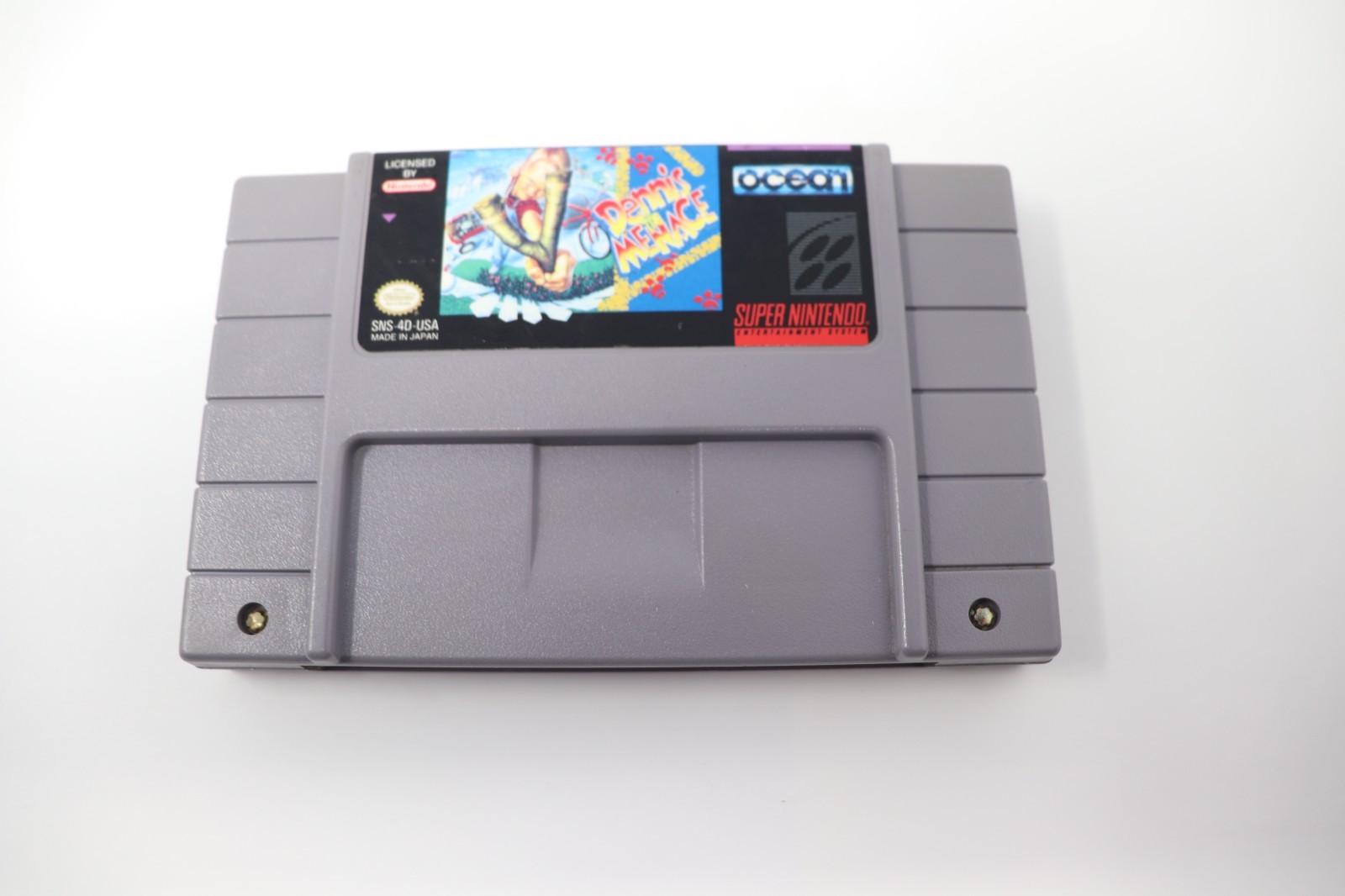 Dennis the Menace Super Nintendo SNES Original Authentic Game!