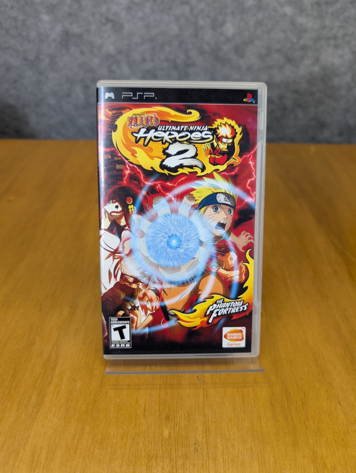 Naruto: Ultimate Ninja Heroes 2 The Phantom Fortress (Sony PSP, 2008) CIB! Works