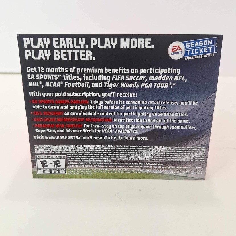 NCAA Football 13 (Sony PlayStation 3 PS3, 2012) CIB