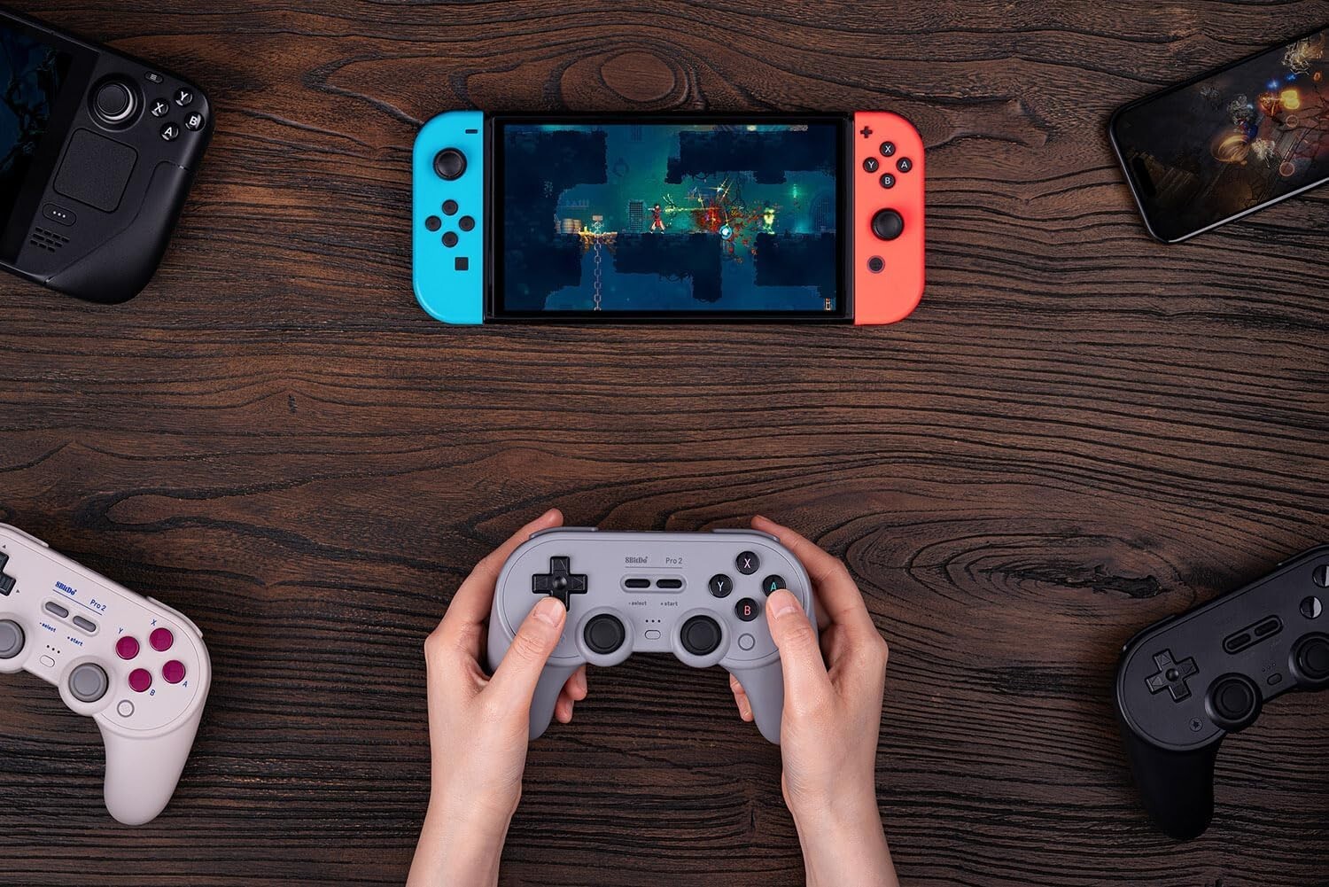 8BitDo Pro 2 Bluetooth Gamepad Hall Edition G Classic Switch Android Apple Steam