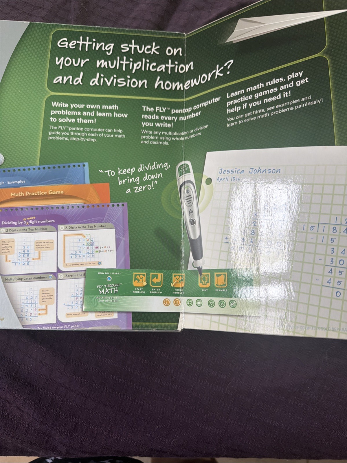 FLY Through Math: Grades 4-6 Flyware Multiplication/Div computer not included