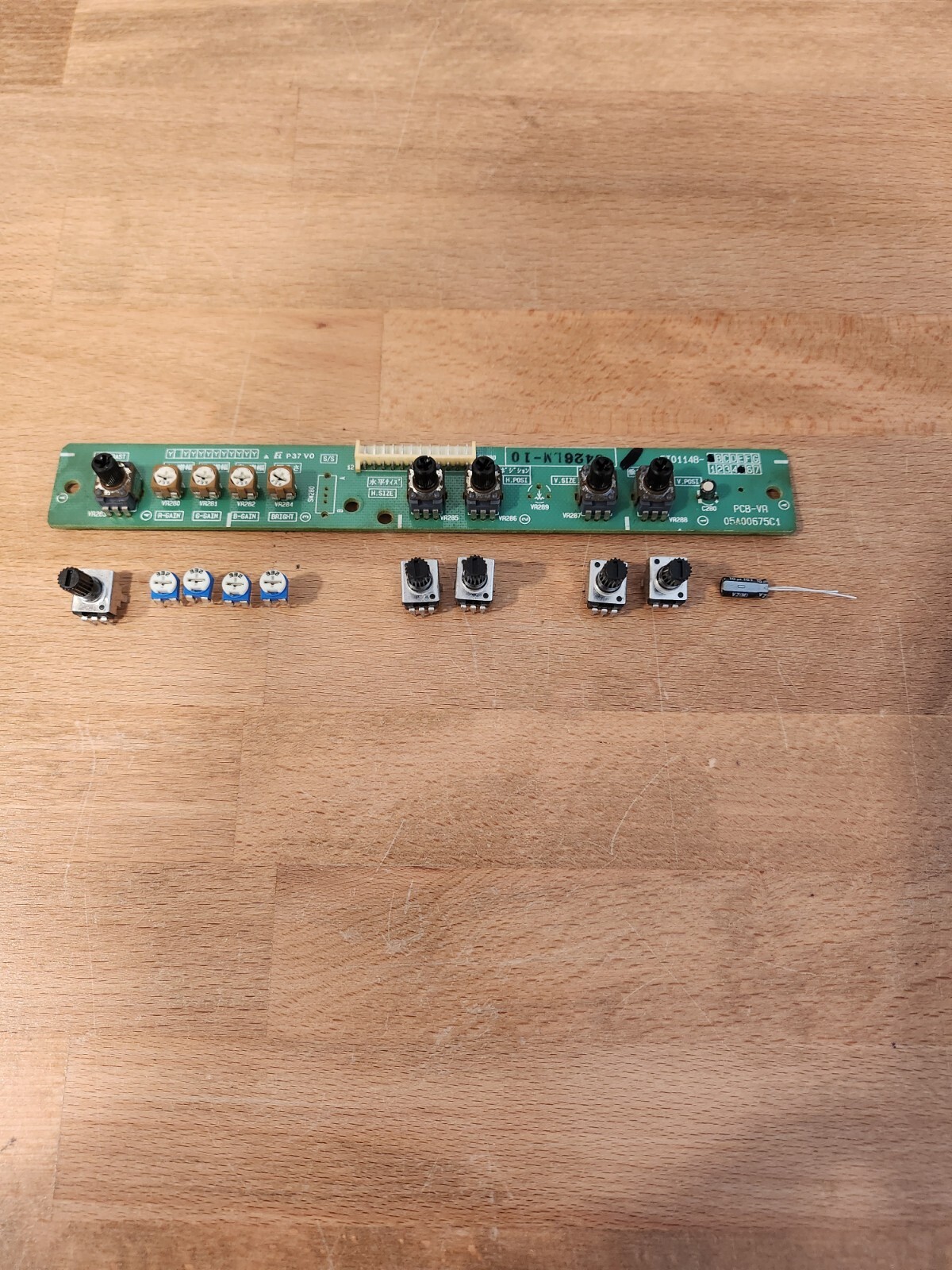 Nanao MS9-29 Remote Board New Parts Trim Potentiometers Replacement from USA
