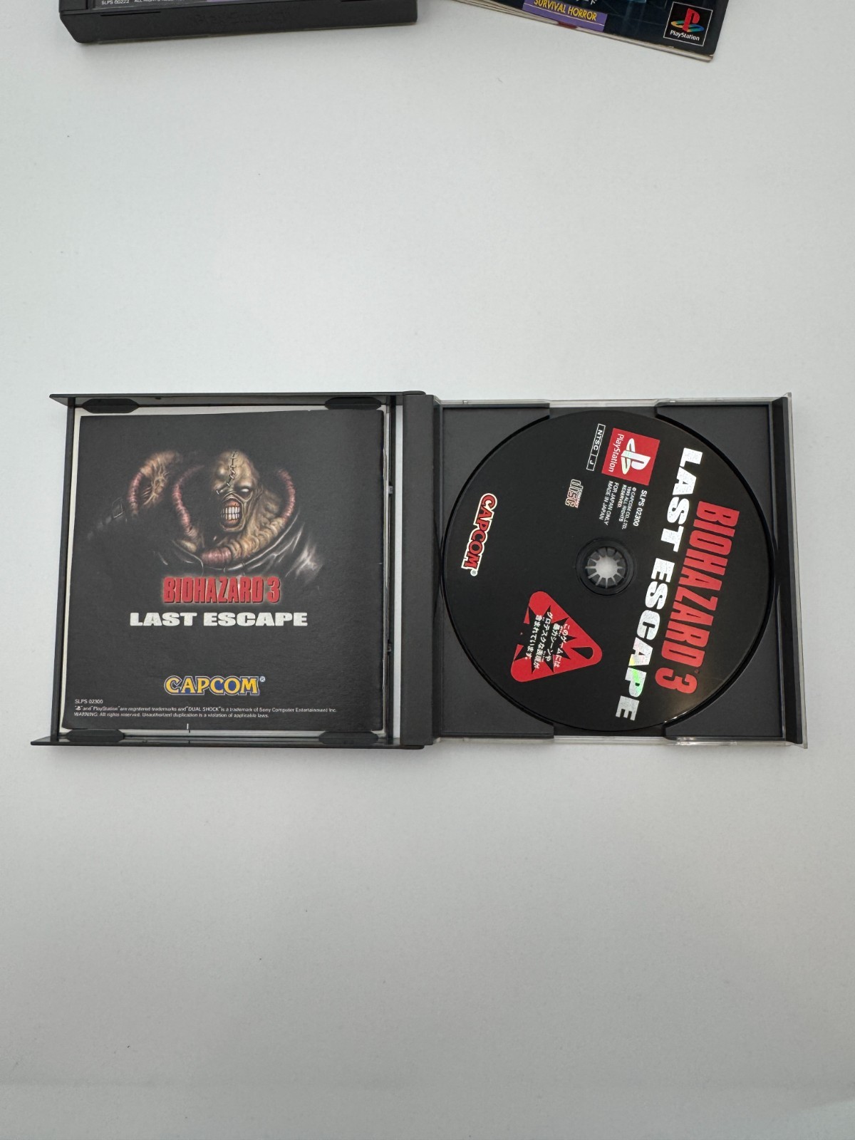 PS Biohazard 1 & 2 & 3 game set Japan PlayStation 1 PS1