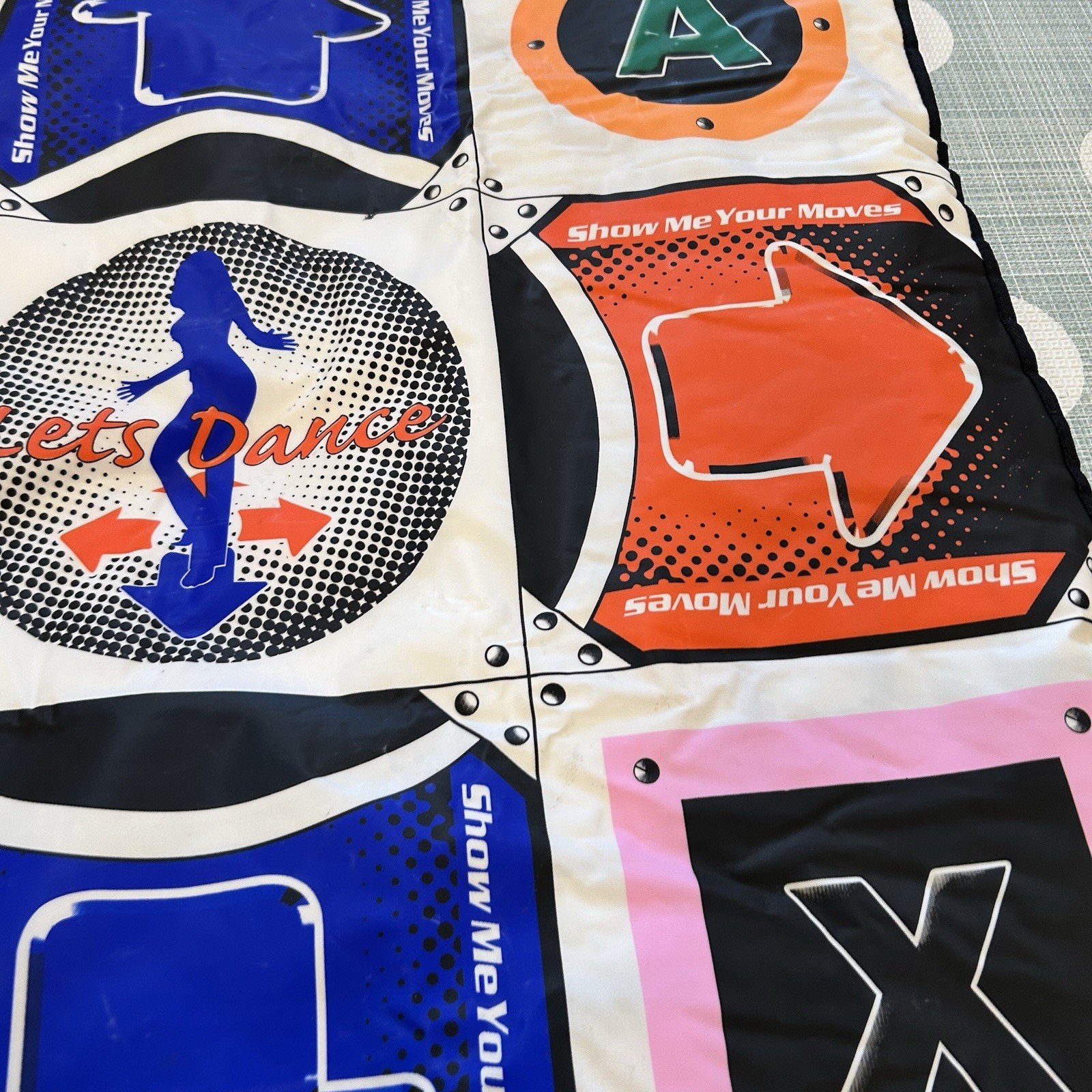 Gamestop Universal Dance Mat GameCube PS2 Xbox DDR Dance Dance Revolution Pad