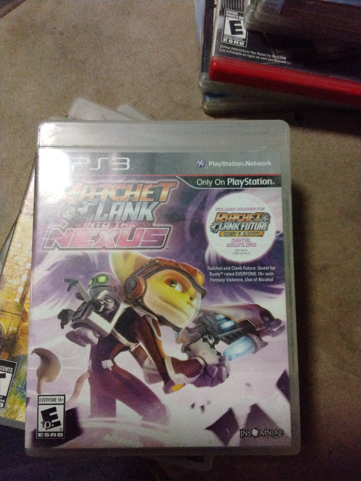 Rachet and clank