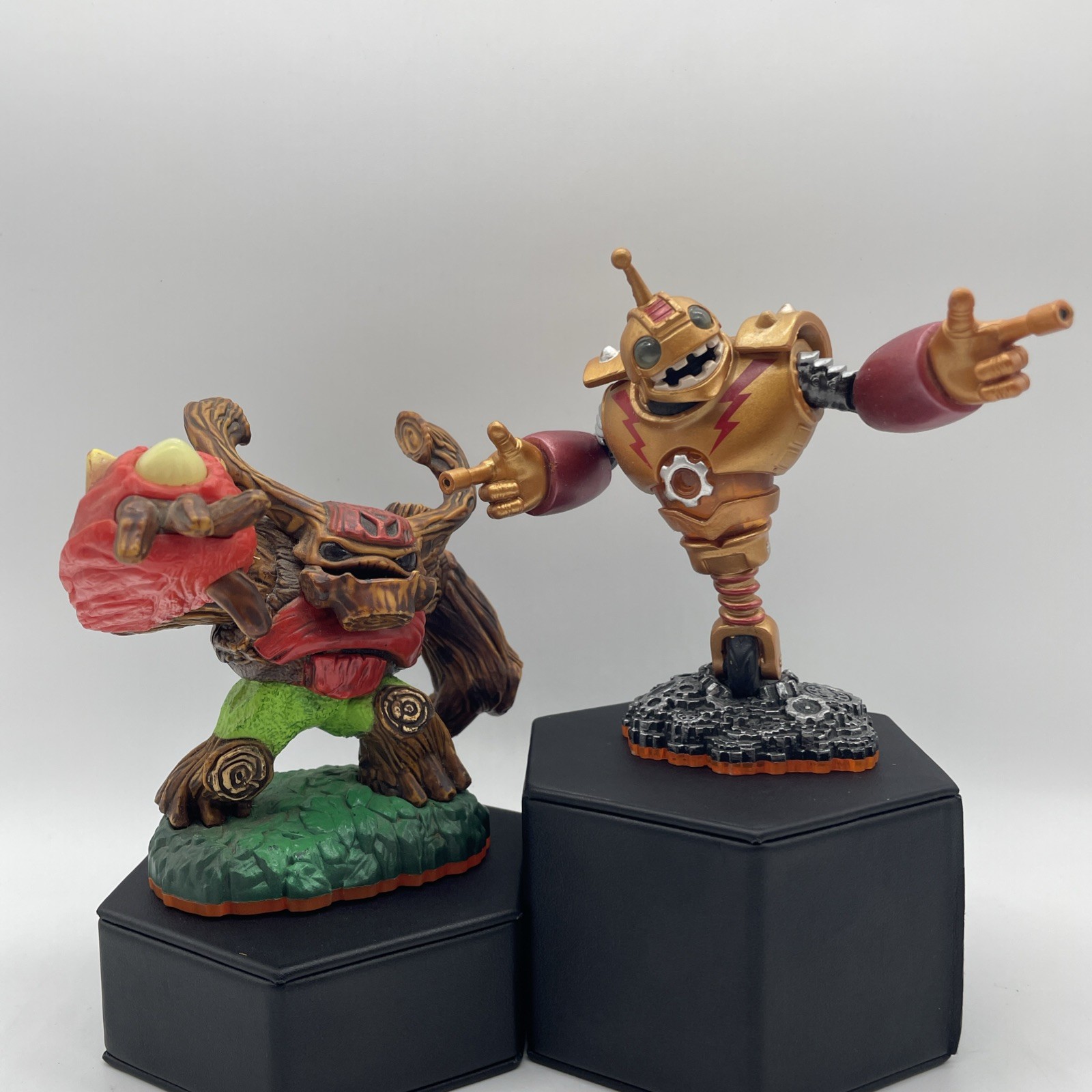 Skylanders Giants Tree Rex & Bouncer Figures 2012 Activision – Lot of 2 Firgures