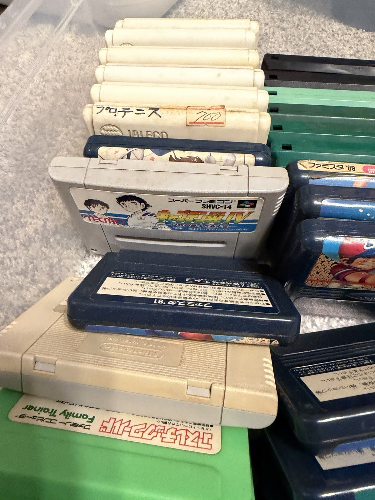 Lot Of 56 Famicom Games Japan Import Bulk Lot Untested Super Famicom