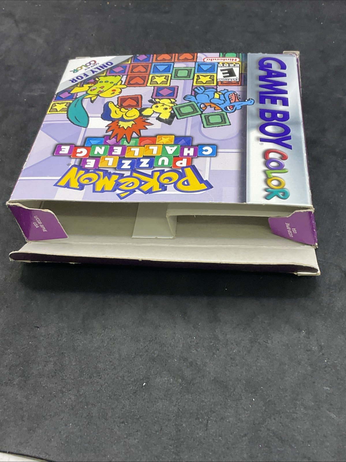 Pokémon Puzzle Challenge (Nintendo Game Boy Color, 2000) Box Only