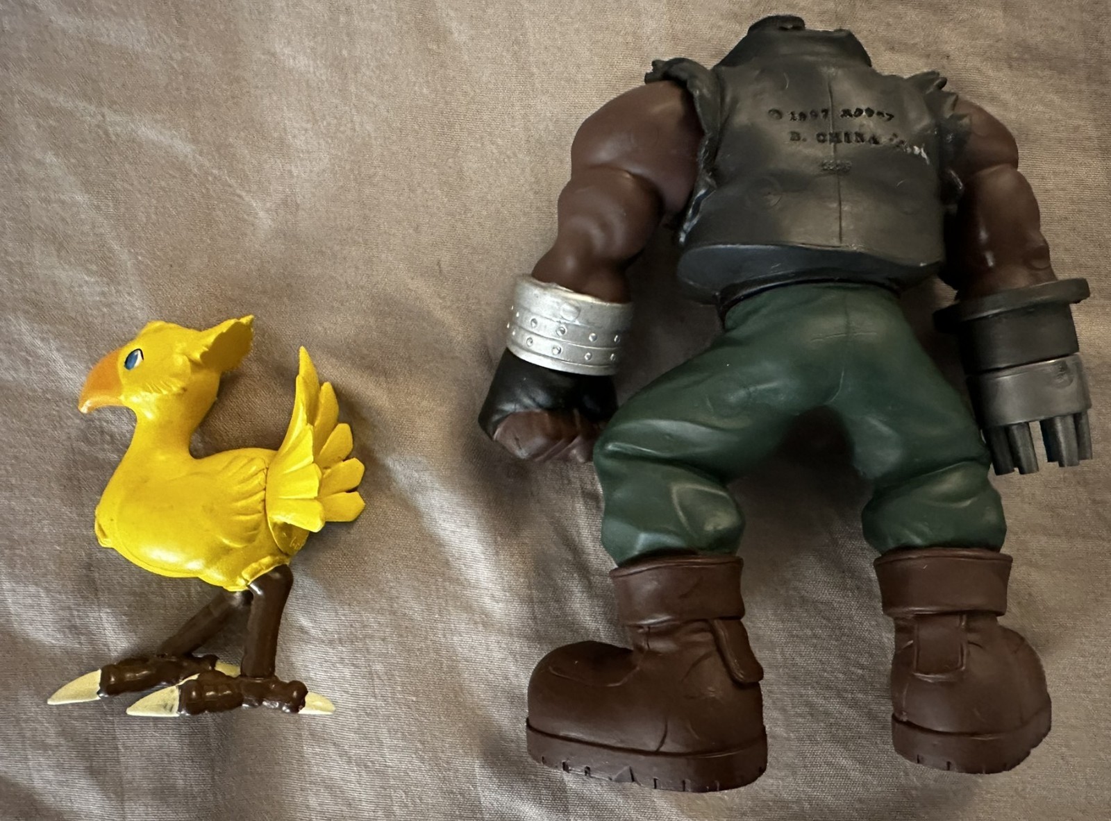 Bandai 1997 Final Fantasy 7 Action Figure Set Cloud, Sephiroth, Tifa, Aerith VGC