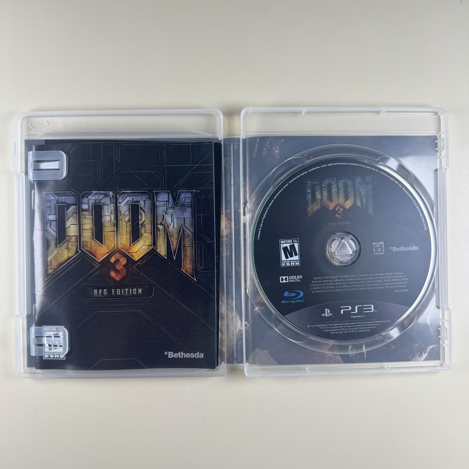 Doom 3 BFG Edition [Playstation 3-CIB-Tested]
