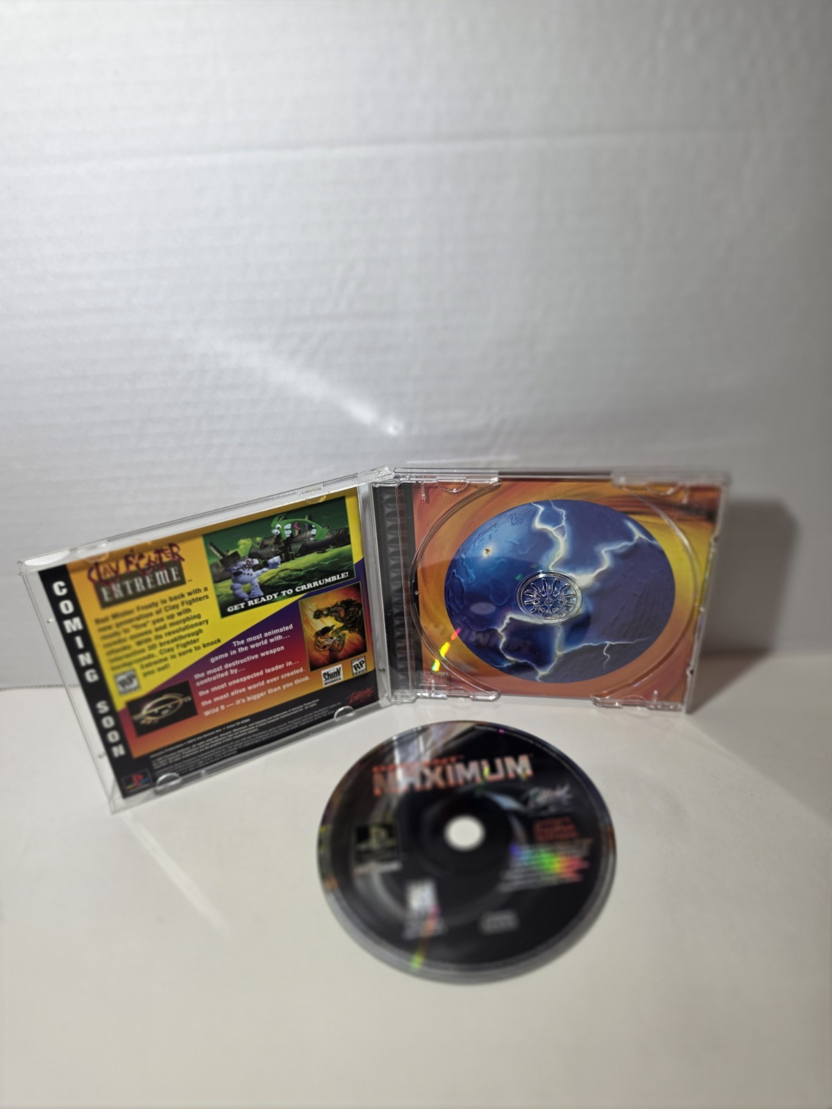 Descent Maximum Sony PlayStation 1, PS1 1997, Complete, Tested