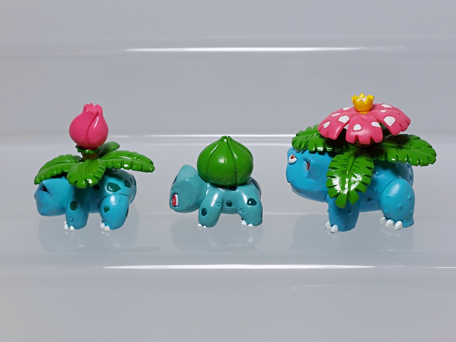 Ivysaur Bulbasaur Venusaur Pokemon FC Advance Figure Bandai T07 0.75-1.1in