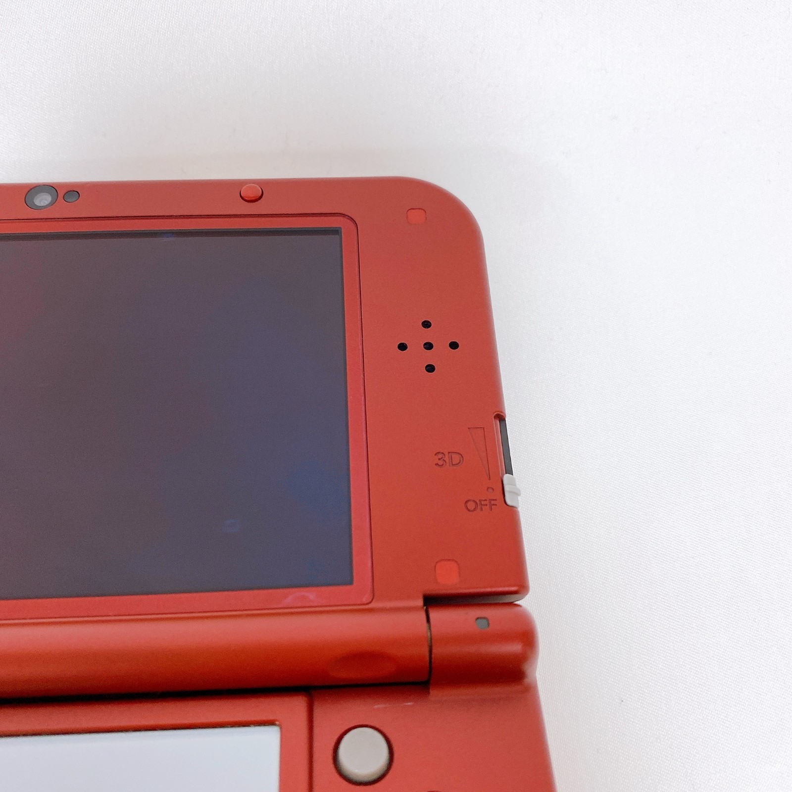 New Nintendo 3DS XL LL Metallic Red Console Stylus Japan Tested Working Rank A