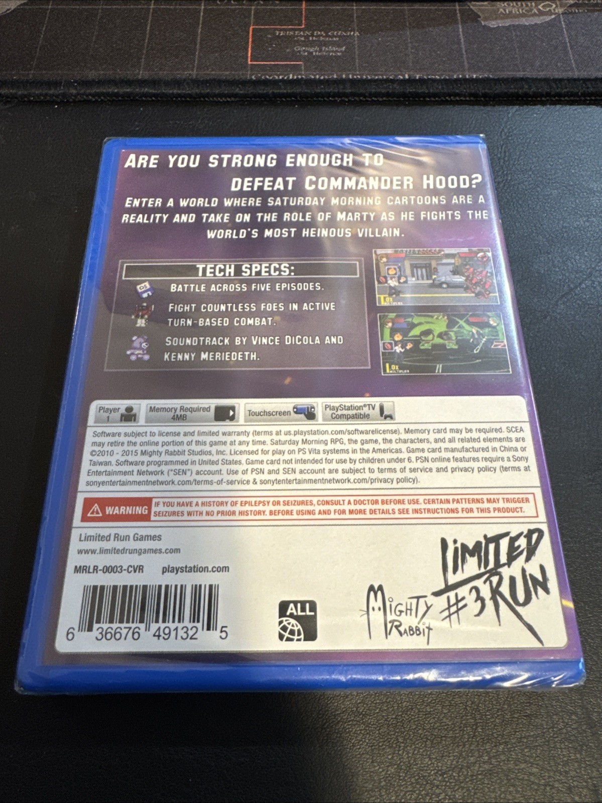 Saturday Morning RPG (Sony PlayStation Vita, 2016) Brand New Factory Sealed