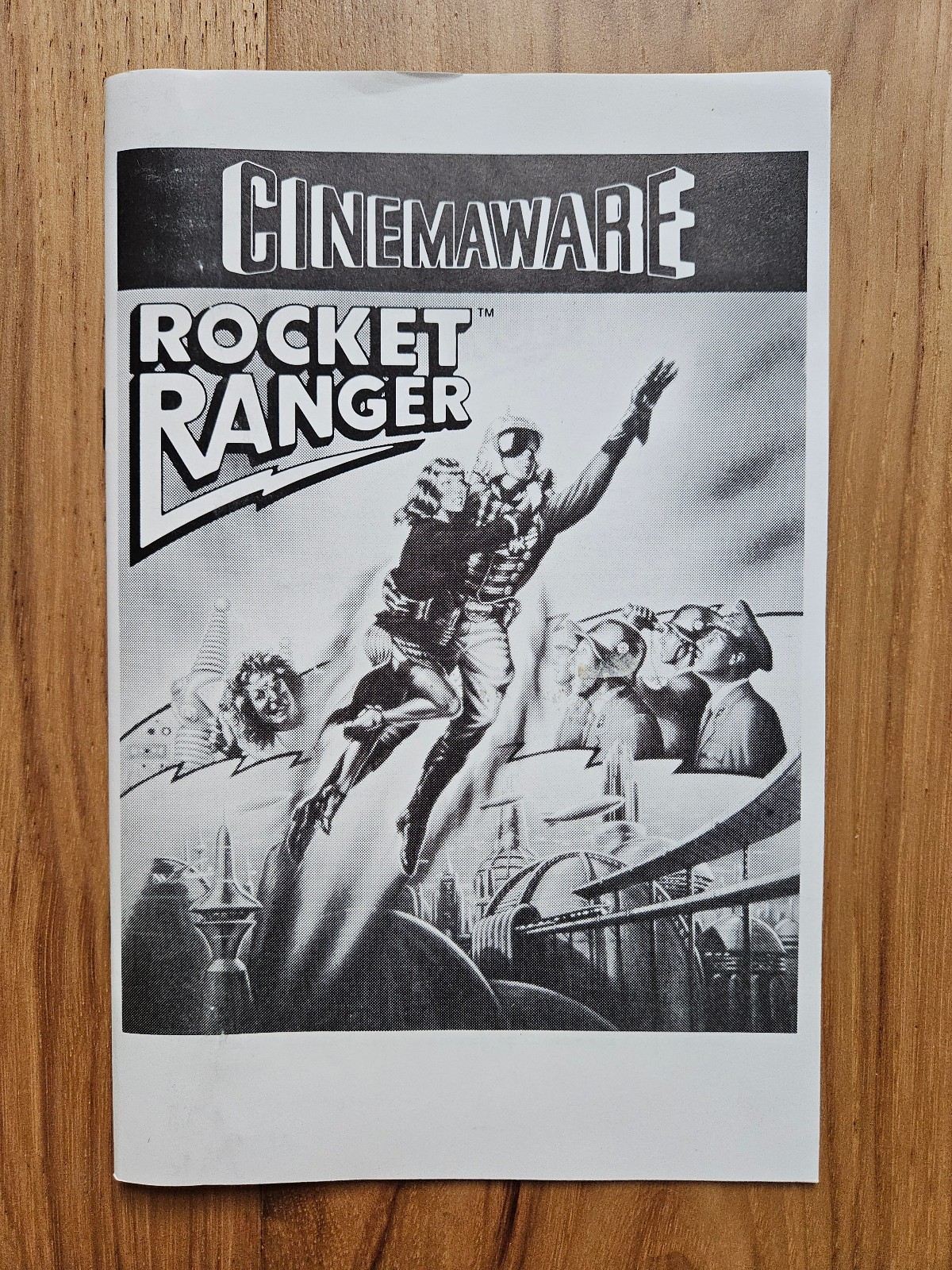 Rocket Ranger (1988, Commodore Amiga, Cinemaware) w/ Manual + Ref Card + Decoder