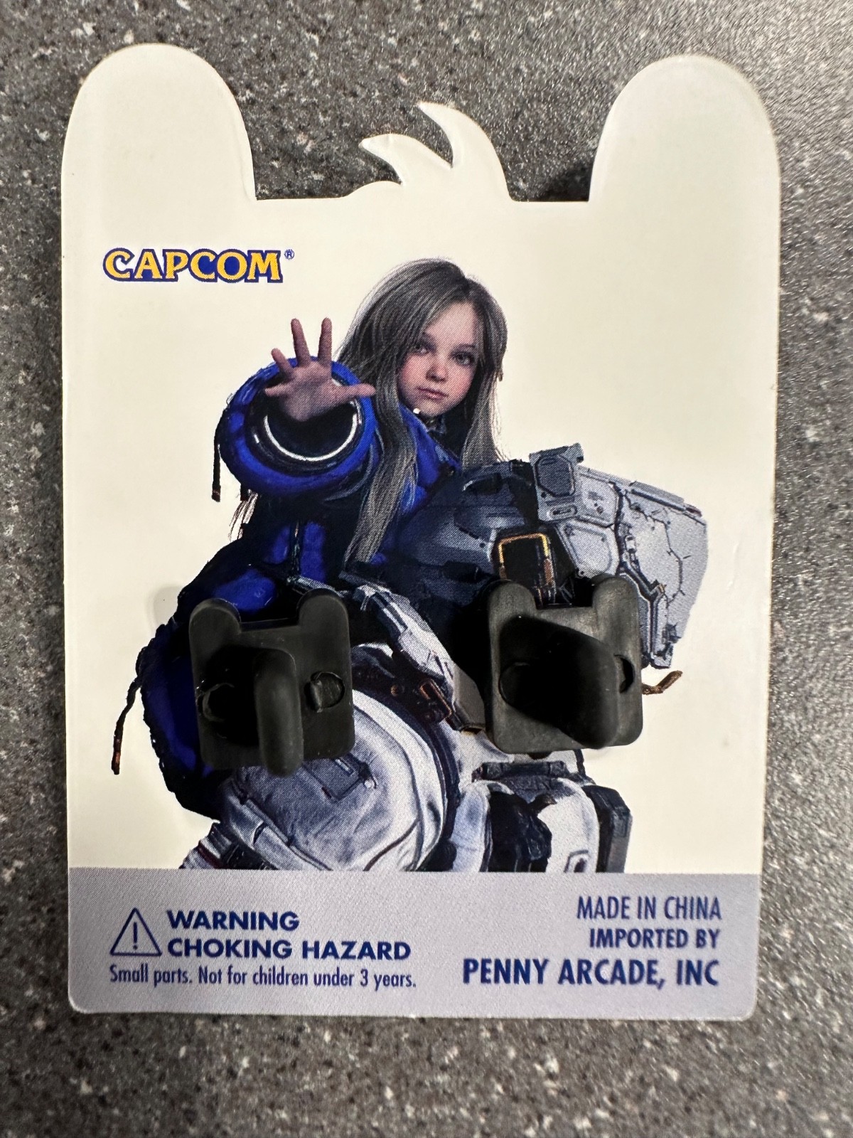 Capcom Pragmata Pinny Penny Arcade pin PAX West 2025 exclusive logo