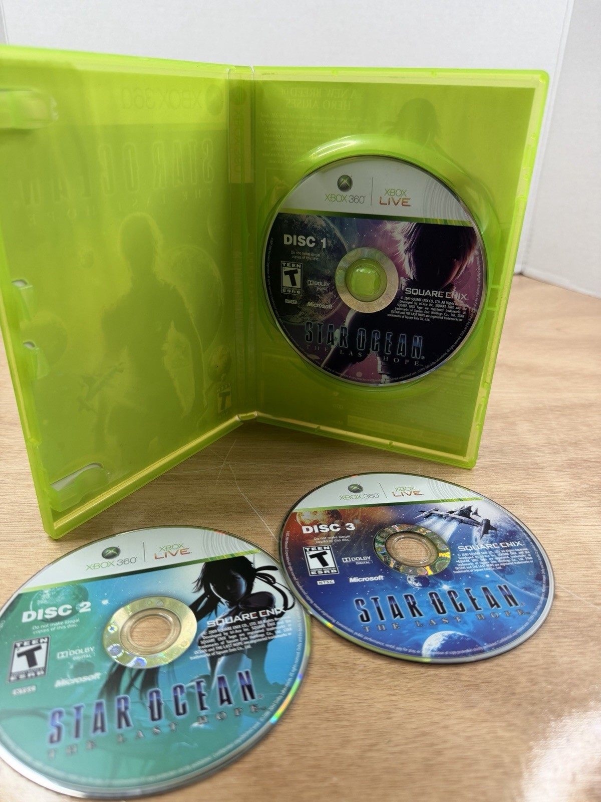 Square Enix Star Ocean: The Last Hope (Xbox 360) w/ Manual T NTSC-U/C 2009