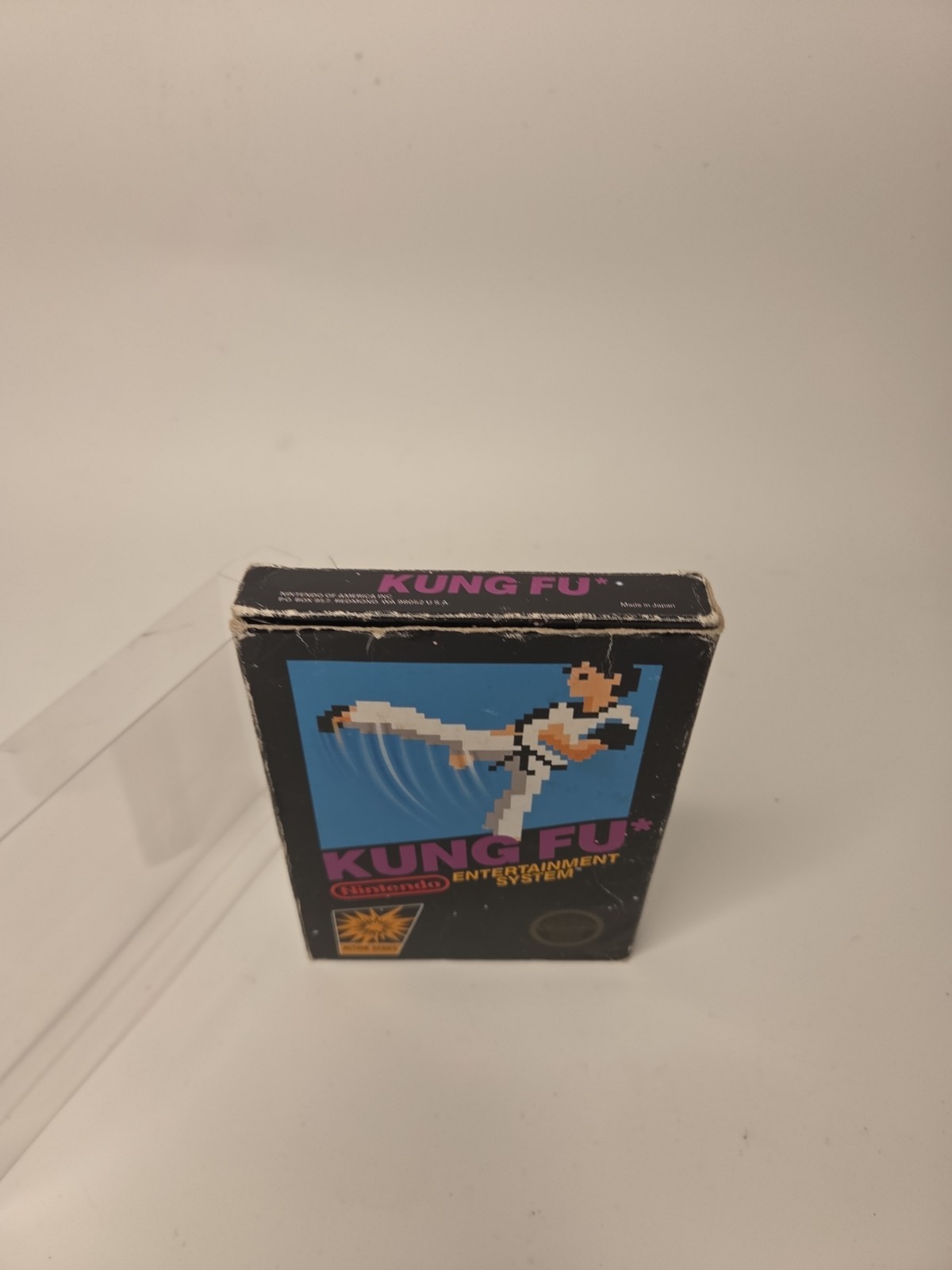 Kung Fu NES 5 Screw Complete in Box CIB Manual Sleeve Foam Tested