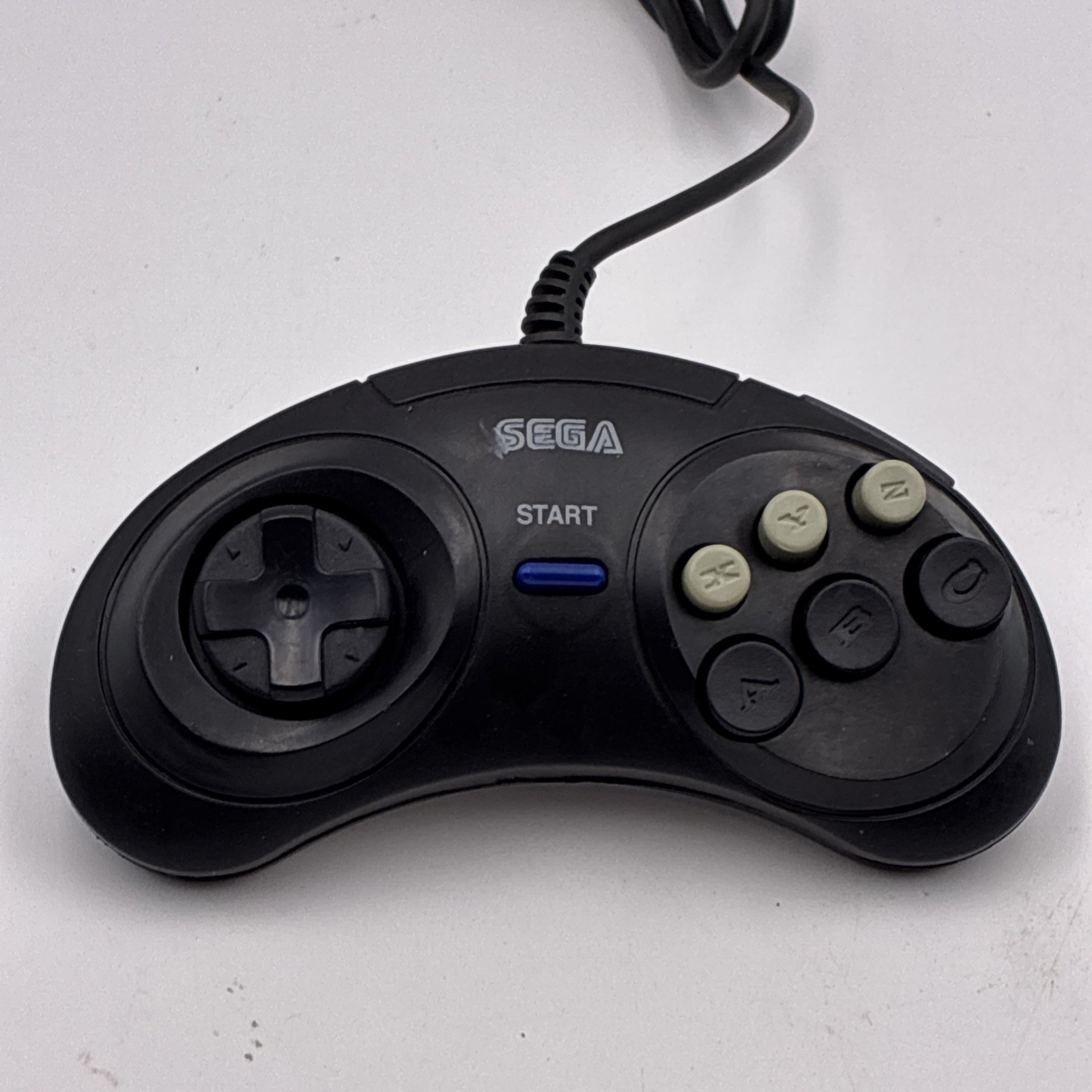 OFFICIAL Sega Genesis Mega Drive 6-Button Contoller Remote Paddle Control SJ6000