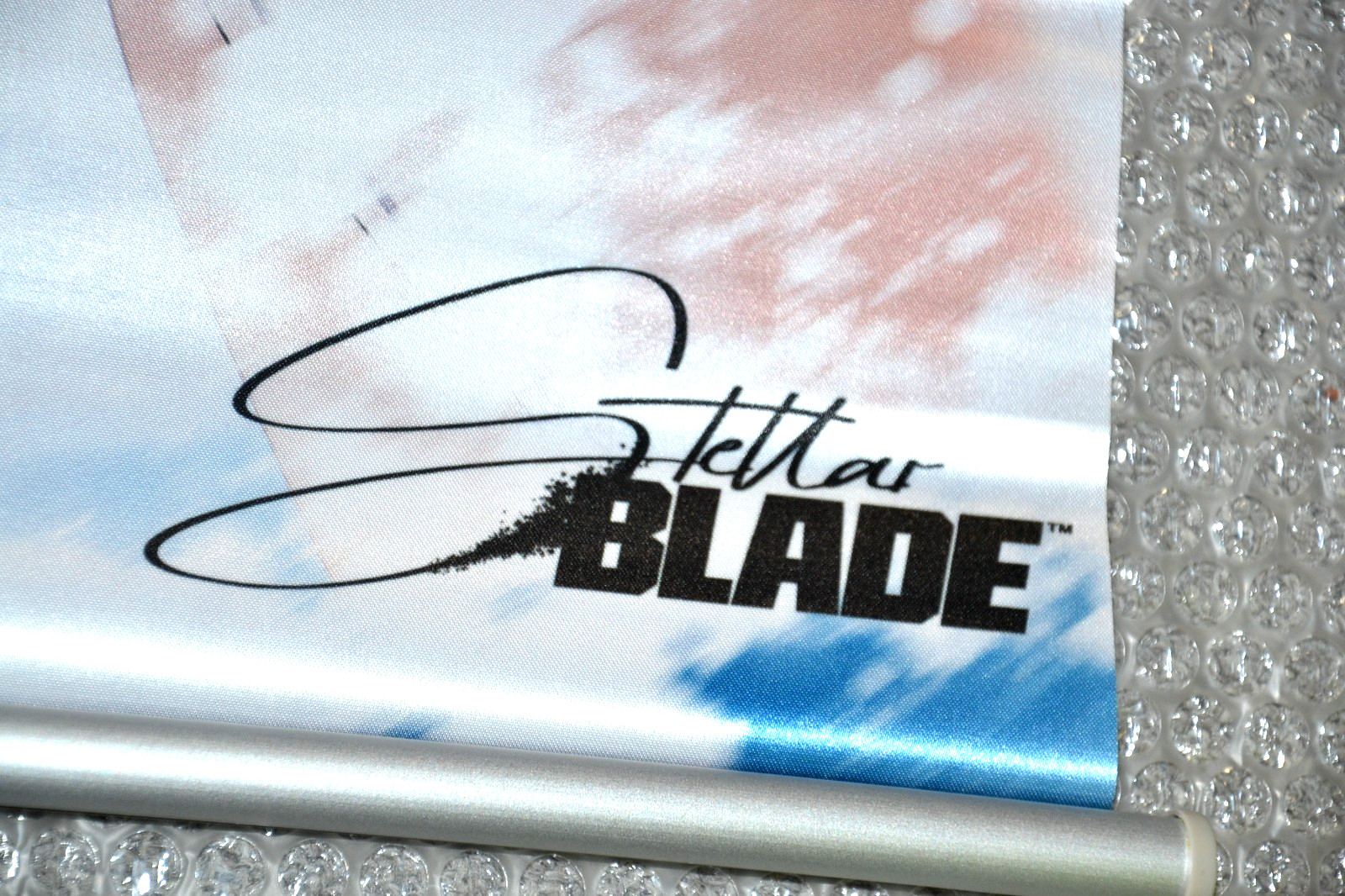 Stellar Blade X NIKKE Collab – EVE Skin Suit Tapestry – Limited Korea Exclusive