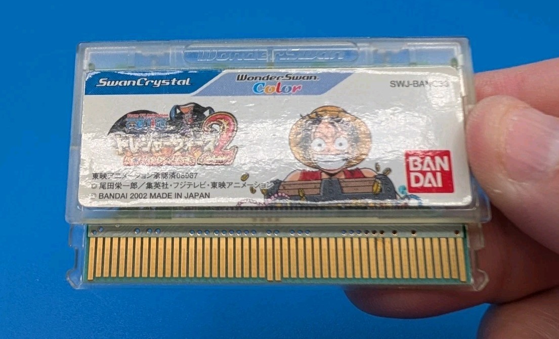 One Piece: Treasure Wars 2 – Buggy Land Japanese Wonderswan Color Game US Seller