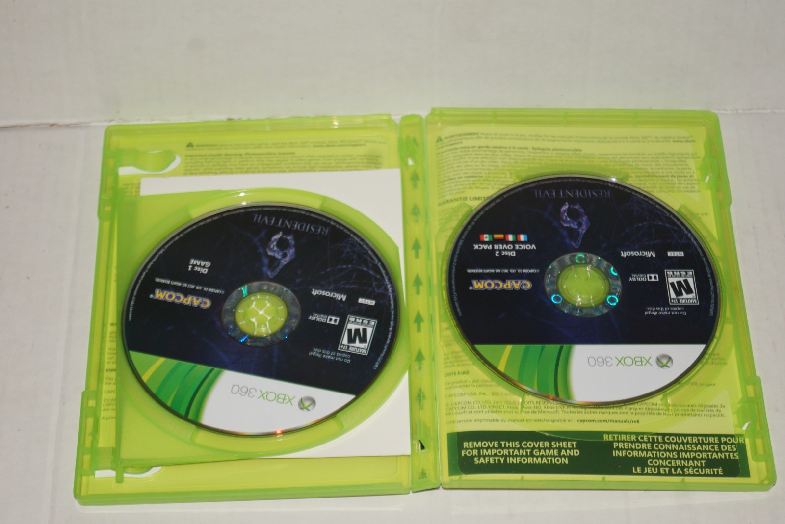 Resident Evil 6 (Xbox 360, 2012) Tested Working –