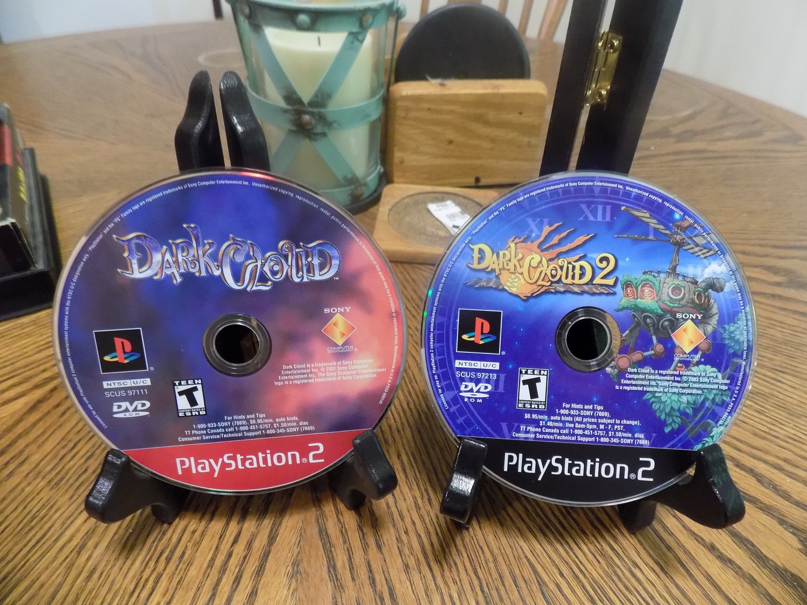 Dark Cloud 1 + 2 game discs only good shape PS2 (Sony PlayStation 2, 2001)