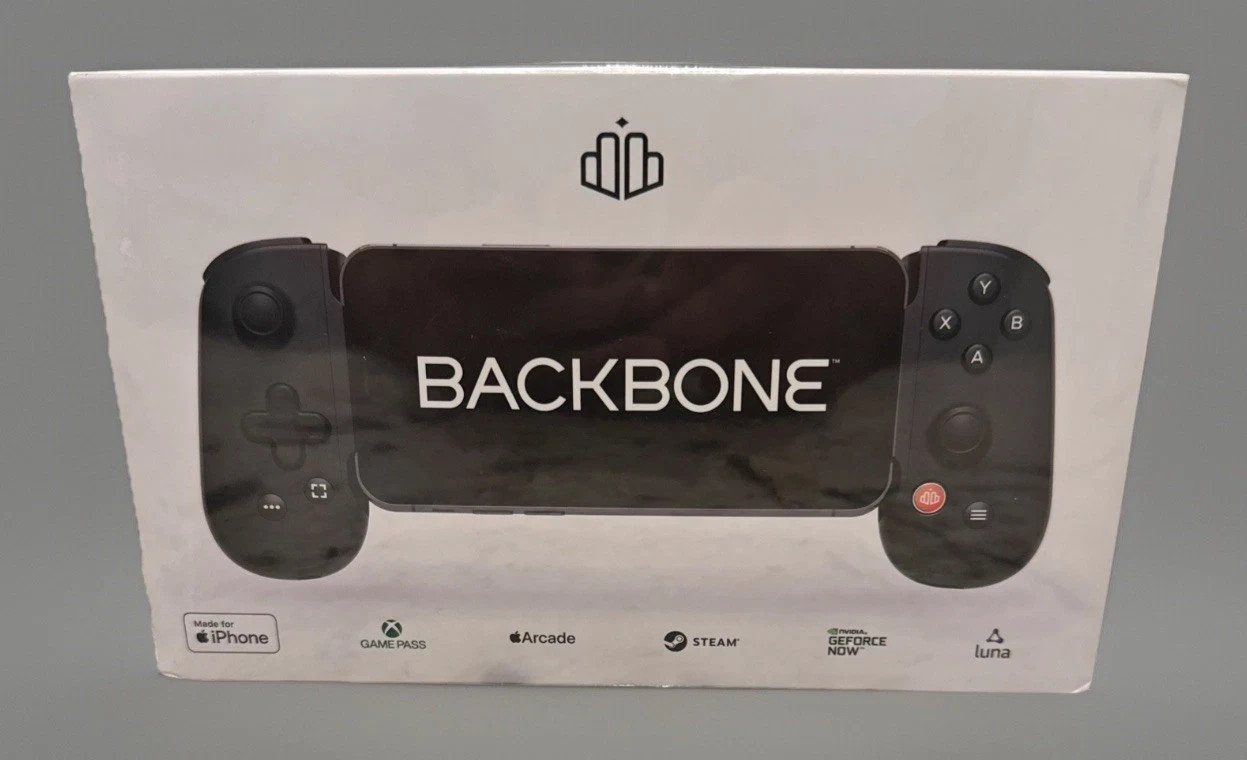 Backbone One iOS BB-02-B-R Mobile Gaming Game pad Controller For iPhone New