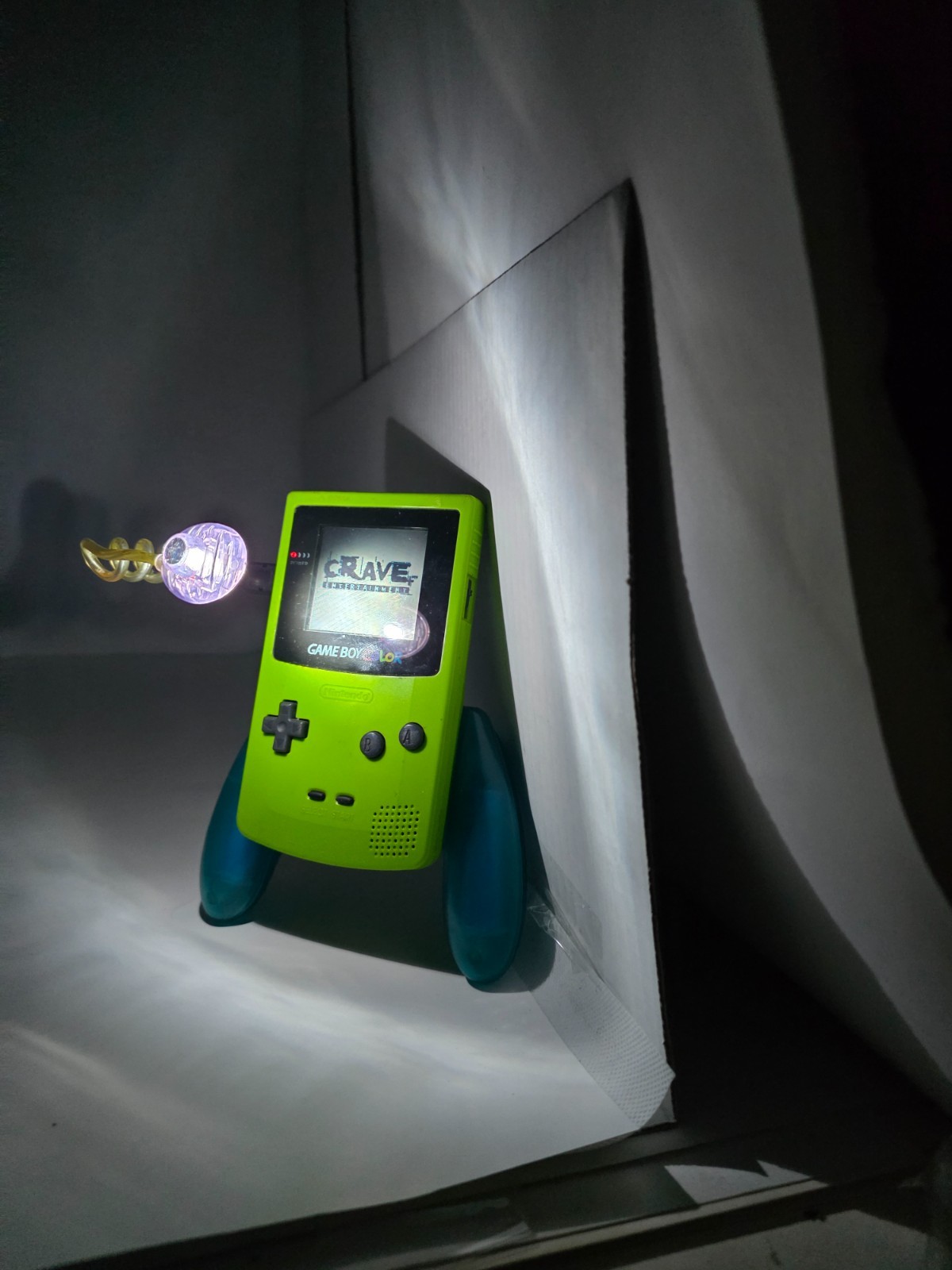NEW Super Bright LED Worm/Snake Light for Game Boy Color No Batteries Required