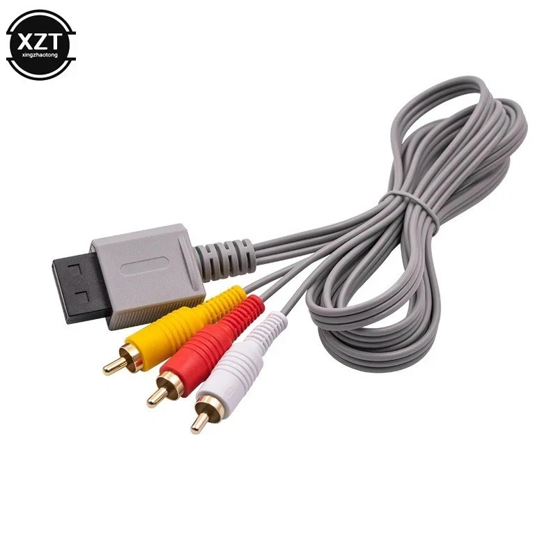 Audio Video AV Composite 3 RCA Cable for Nintendo Wii