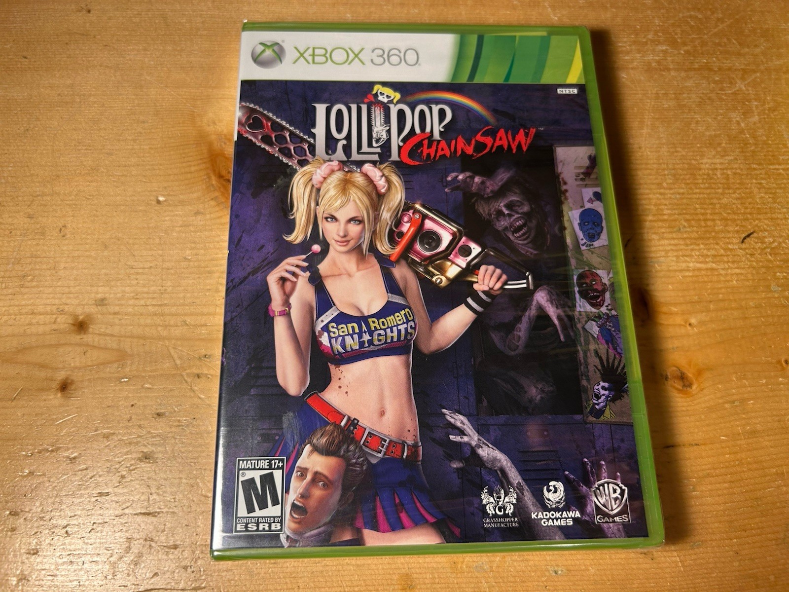 Lollipop Chainsaw Brand New – Xbox 360 FACTORY SEALED
