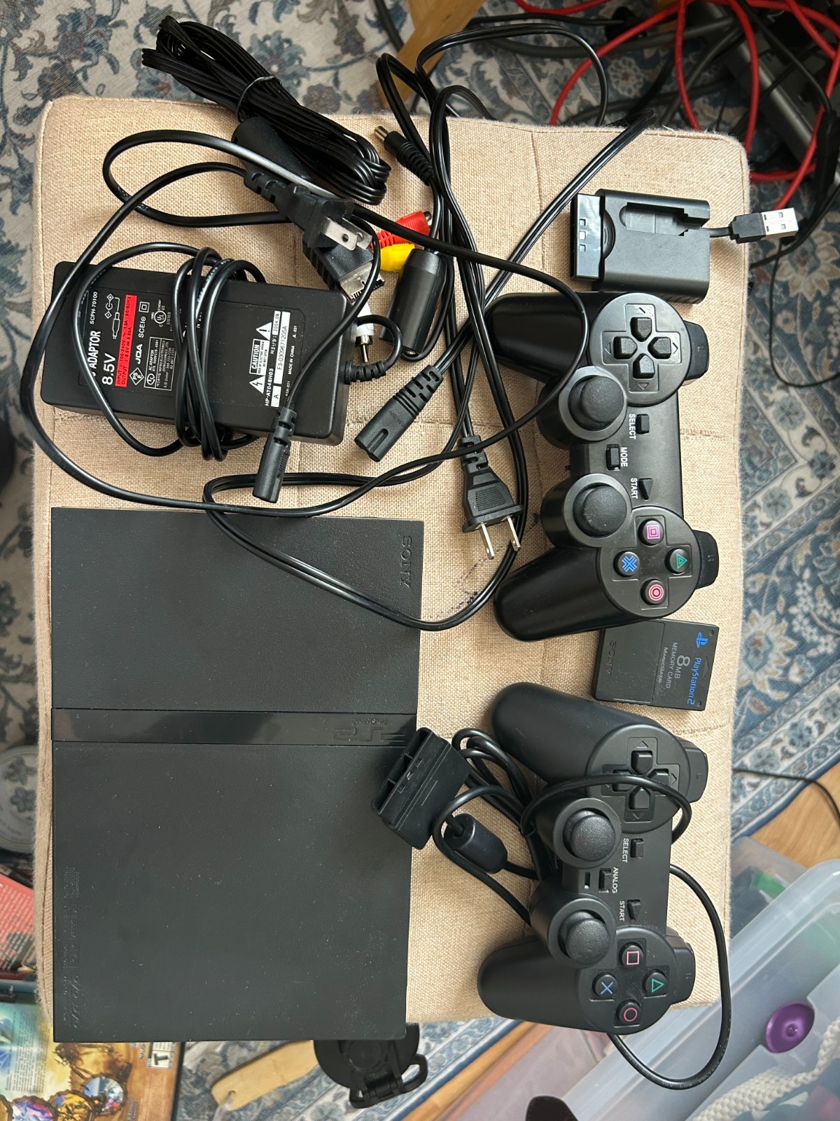 Playstation Slim plus games