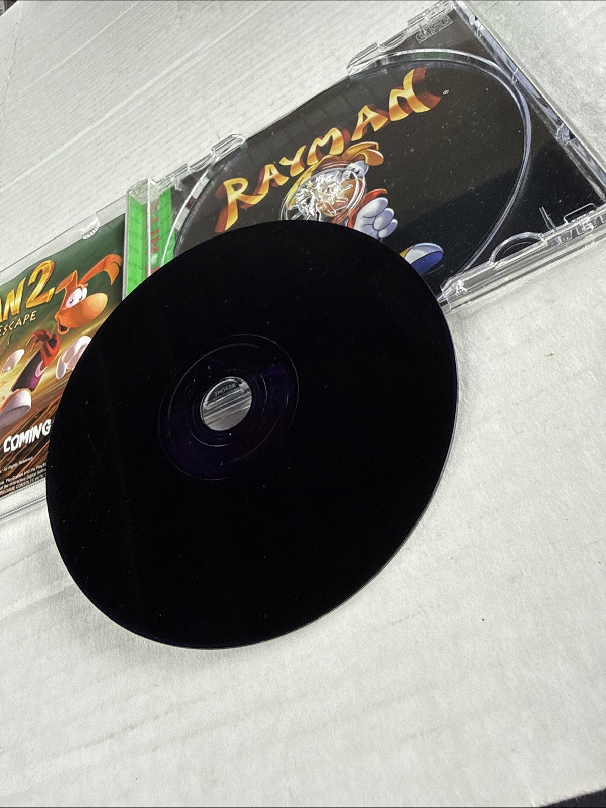 Rayman Playstation 1 / PS1 Complete Greatest Hits Vintage Manual