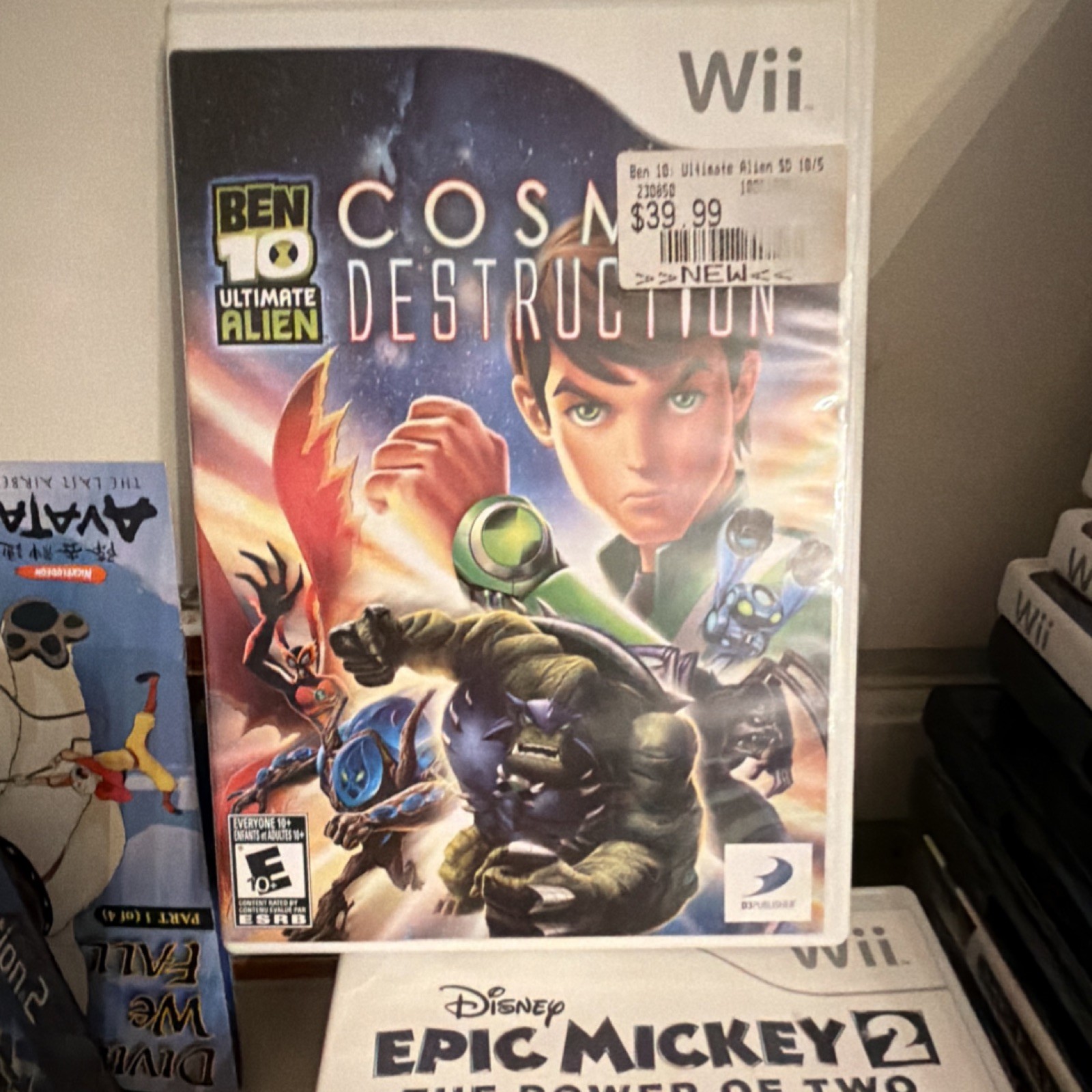 D3 Publisher Ben 10 Ultimate Alien Cosmic Destruction Wii Manual Action E10+ NT…