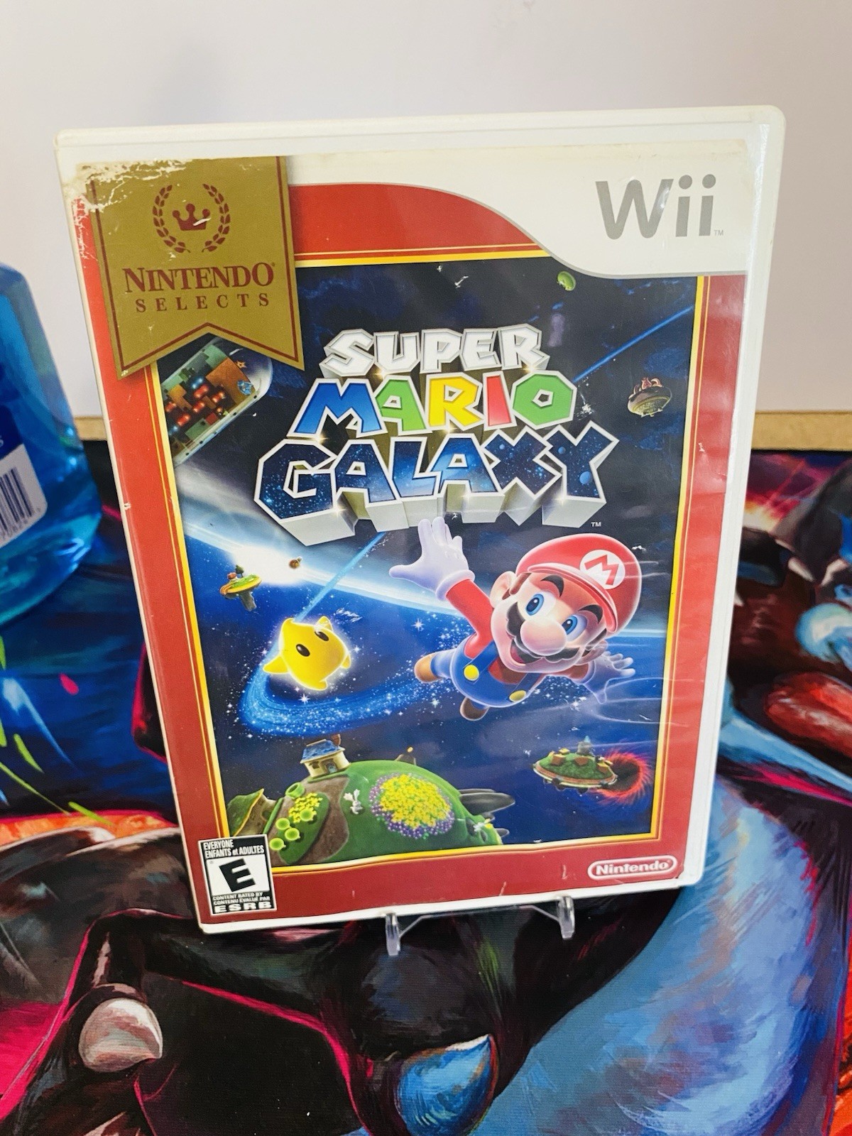 Resurfaced! Super Mario Galaxy (Nintendo Wii, 2007) Has Inserts No Manual Tested